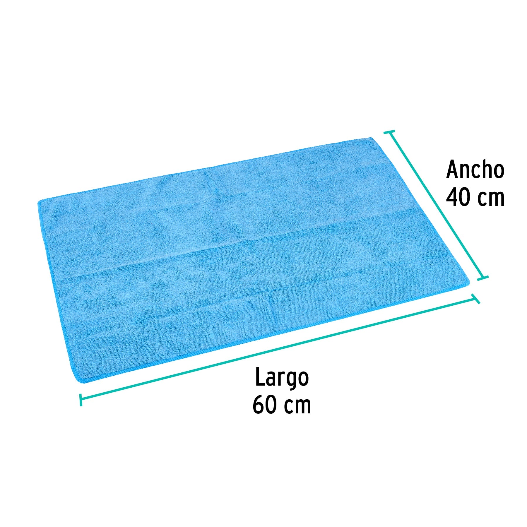 Toalla de microfibra de 40 X 60 cm, KLINTEK