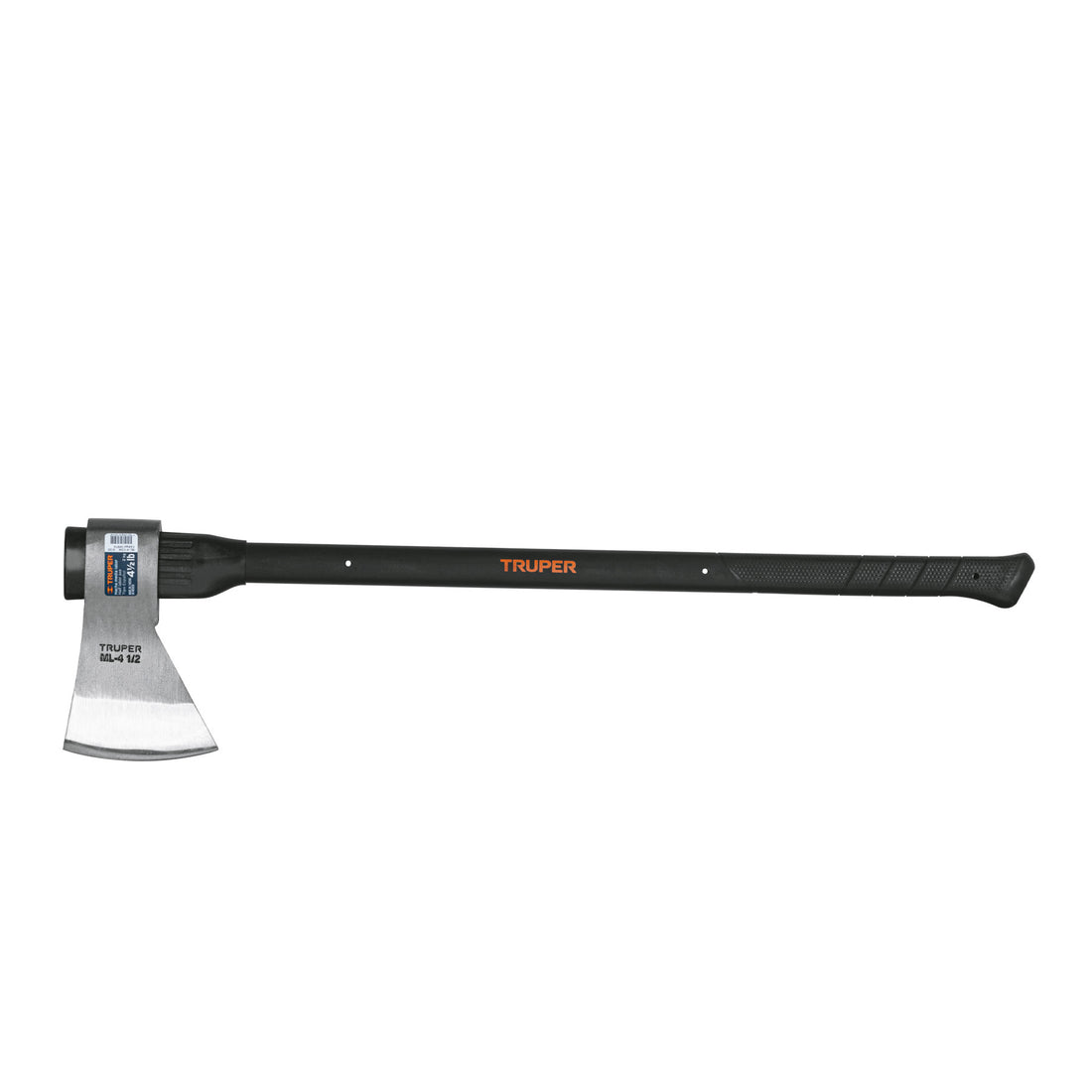 Hacha media labor 4-1/2 lb, mango fibra de vidrio 36",TRUPER