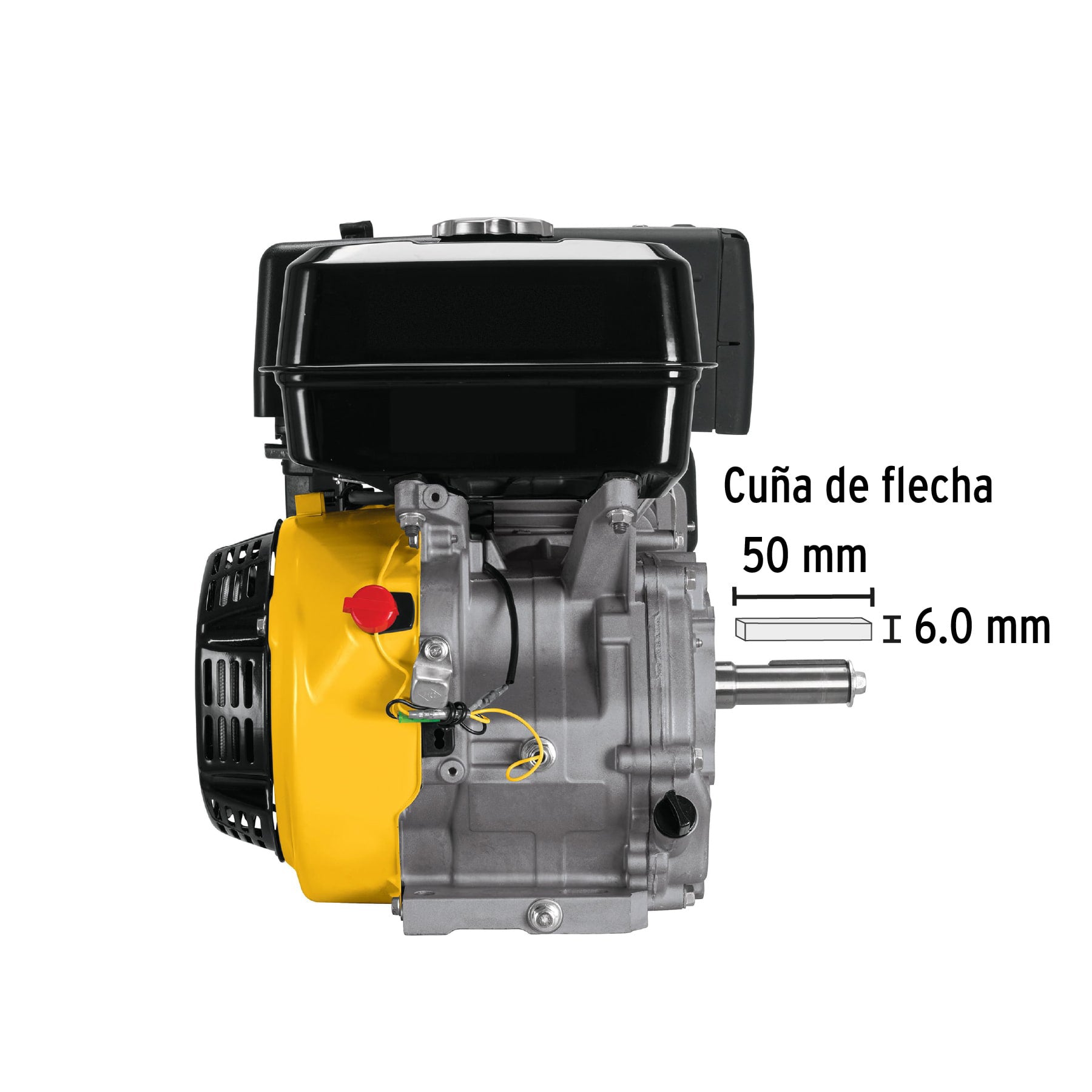 Motor a gasolina 13HP, PRETUL
