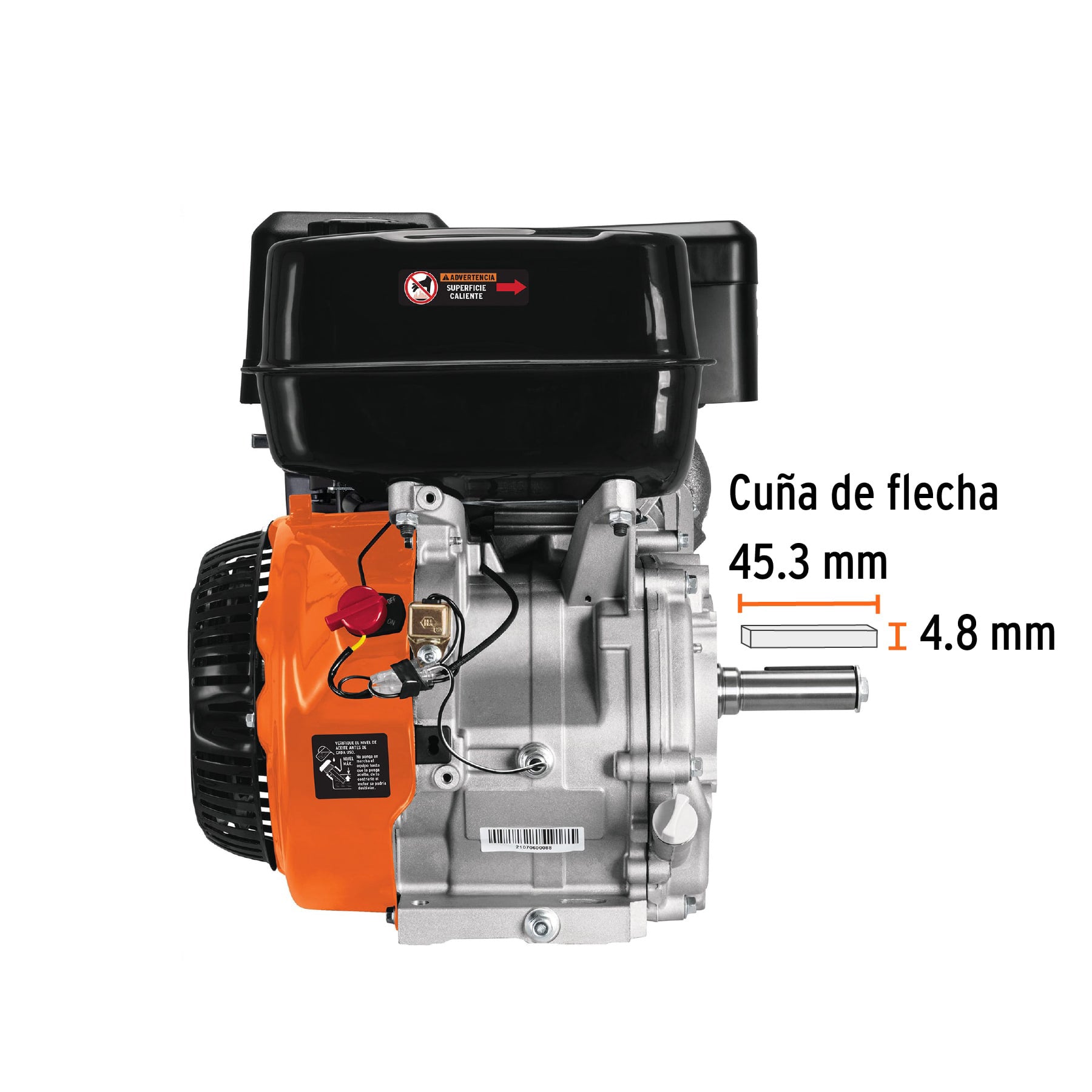 Motor a gasolina 6.5HP, TRUPER