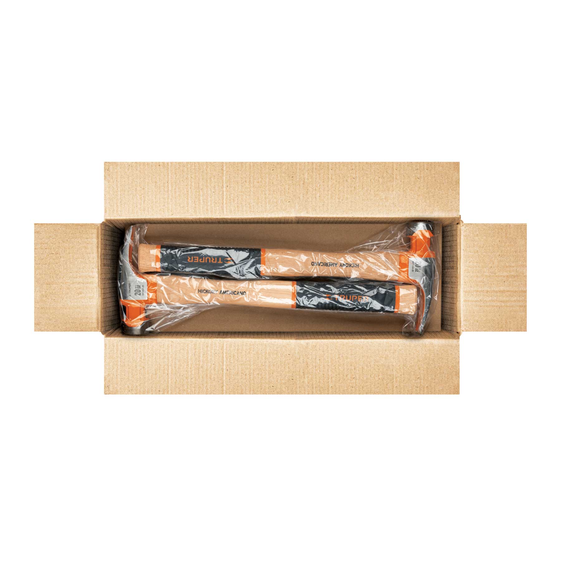 Martillo 20 oz uña recta tipo California Ripper, TRUPER Grip