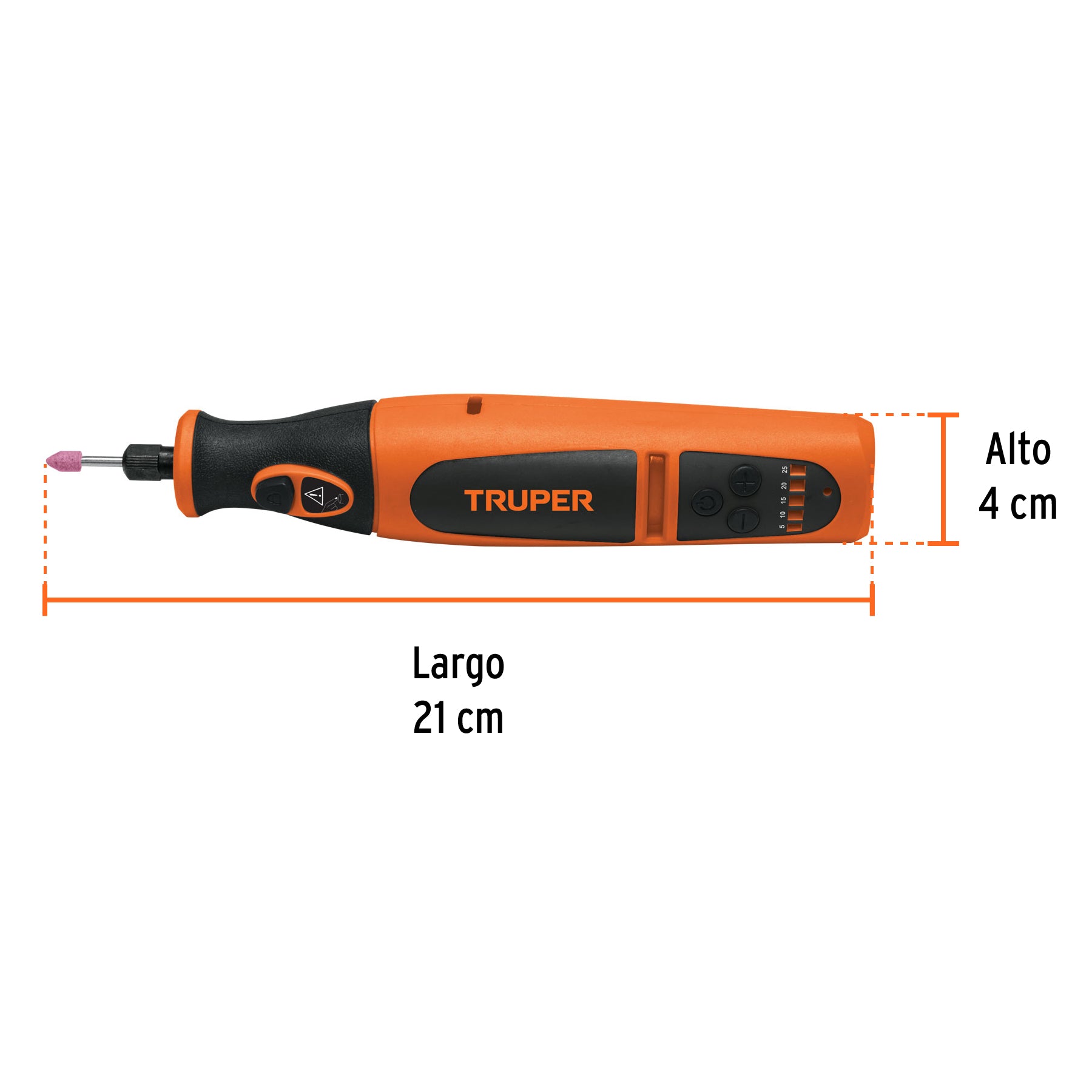 Herramienta rotativa inalámbrica 7.2V, TRUPER PRO