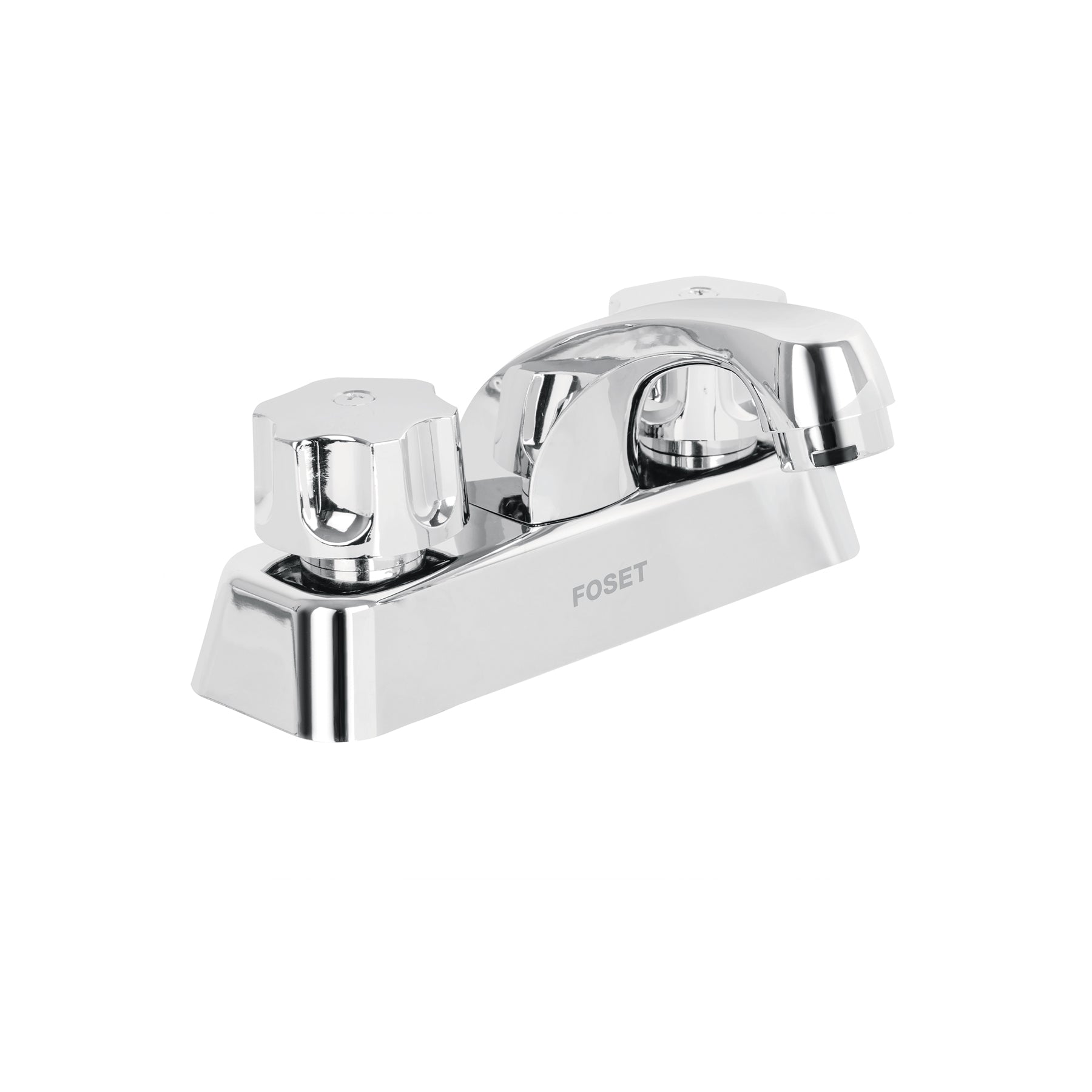 Mezcladora 4" lavabo, ABS, hexagonal, BASIC