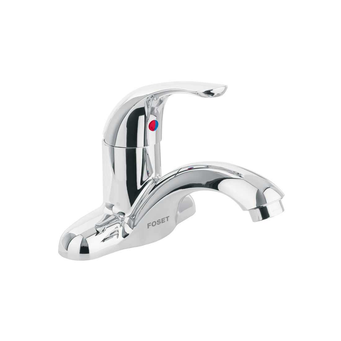 Monomando lavabo, ABS, nariz curva, BASIC