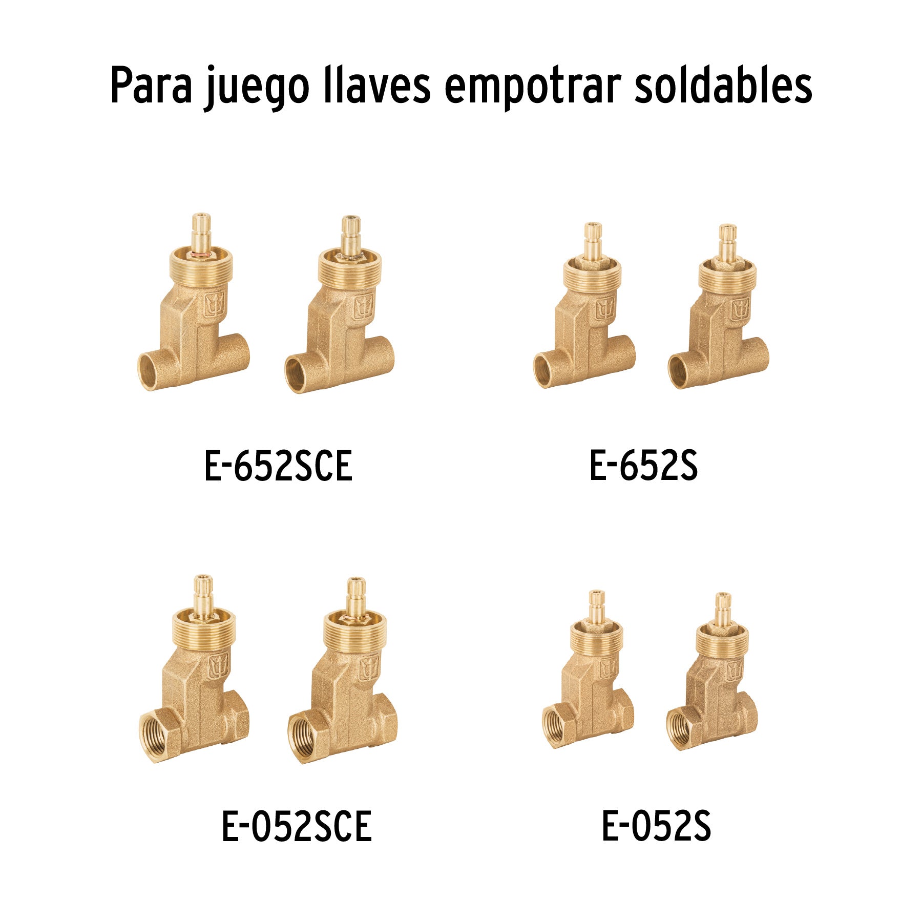 Juego de 2 manerales hex. metálicos para regadera, BASIC