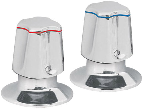 Juego 2 manerales para regadera, tipo cubo, FOSET AQUA