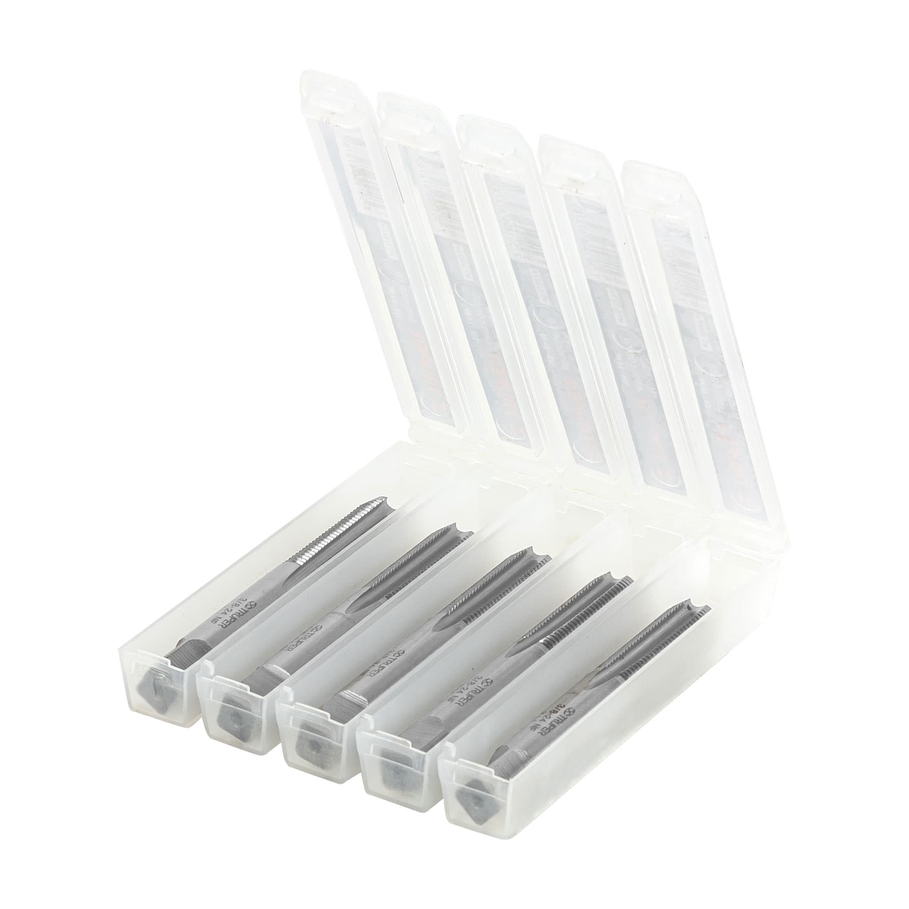 Machuelo semicónico 3/8"x 24 cuerda fina, TRUPER