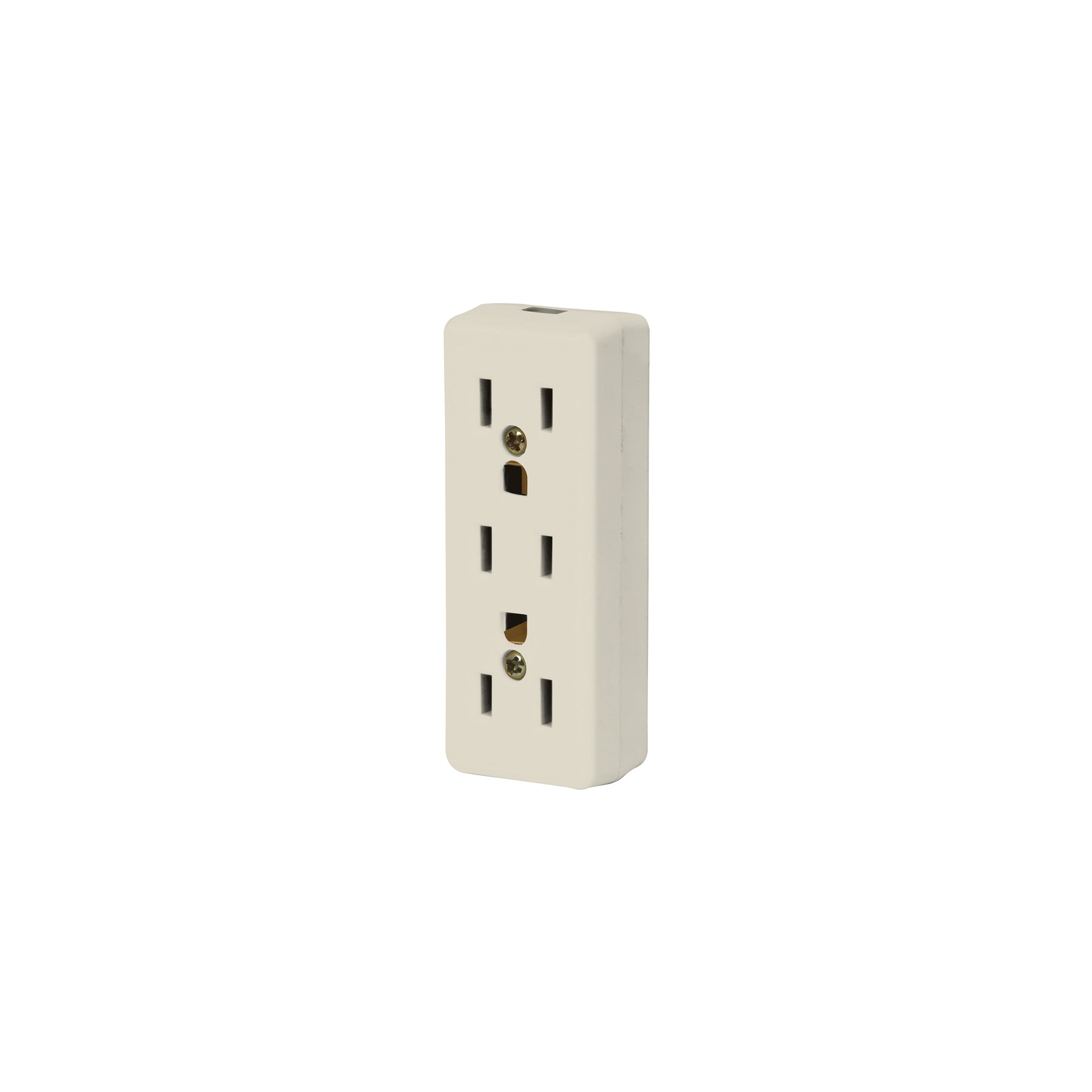 Multicontacto triple para extensión, 2 polos + tierra