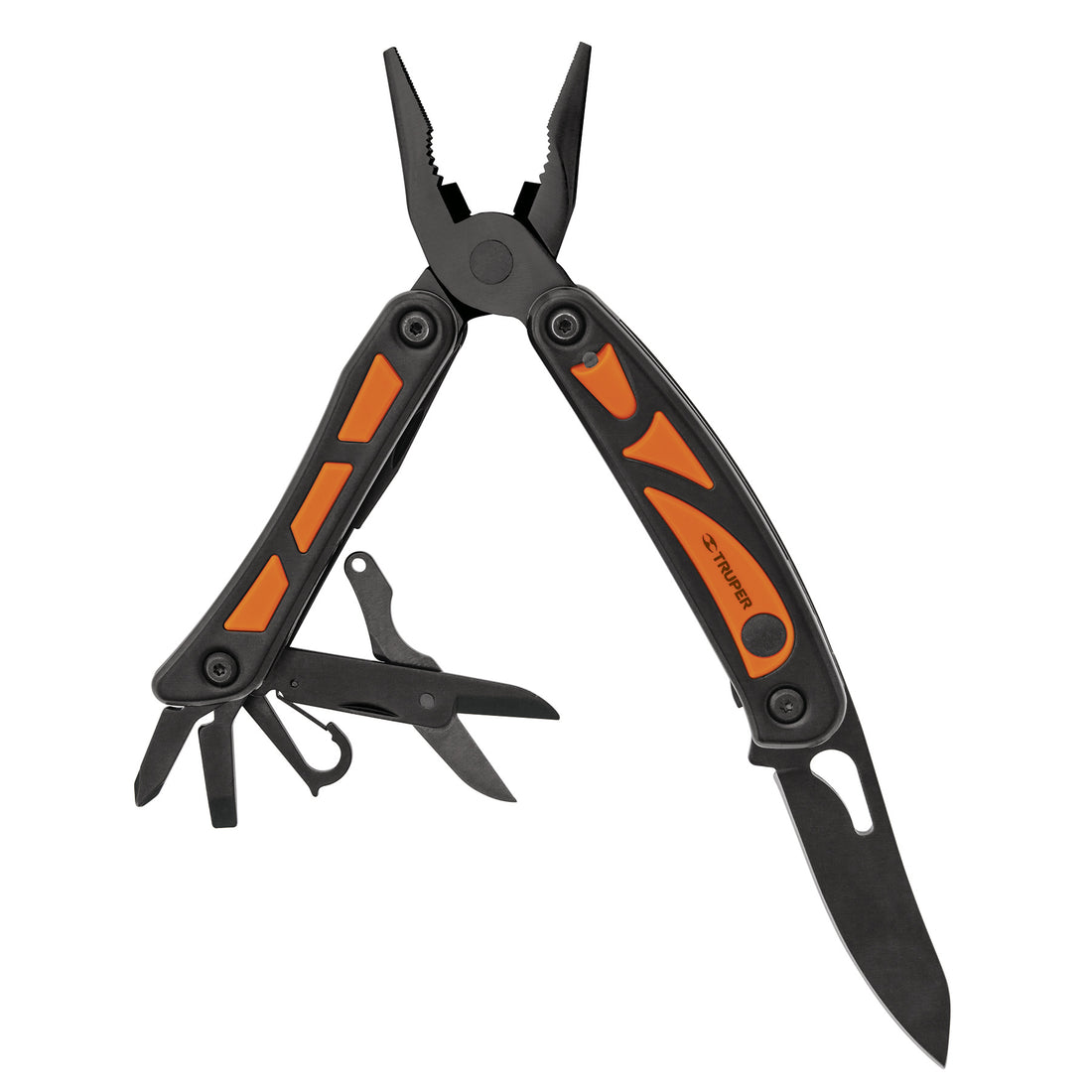 Navaja multiherramienta con 12 funciones con 2 leds