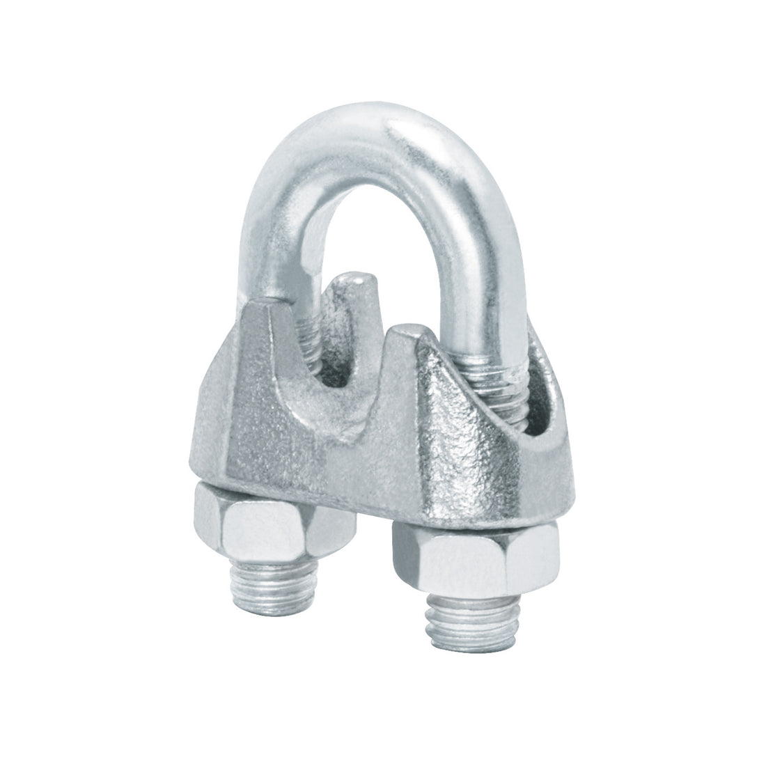 Blíster c/1 nudo (perro) de hierro p/cable de 1/2", FIERO