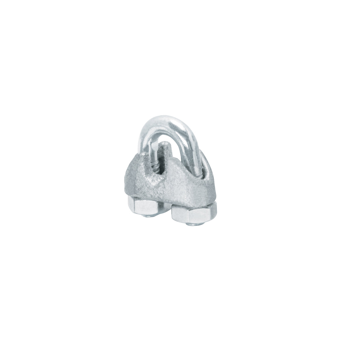 Bolsa c/50 nudos (perros) de hierro p/cable de 3/16", FIERO