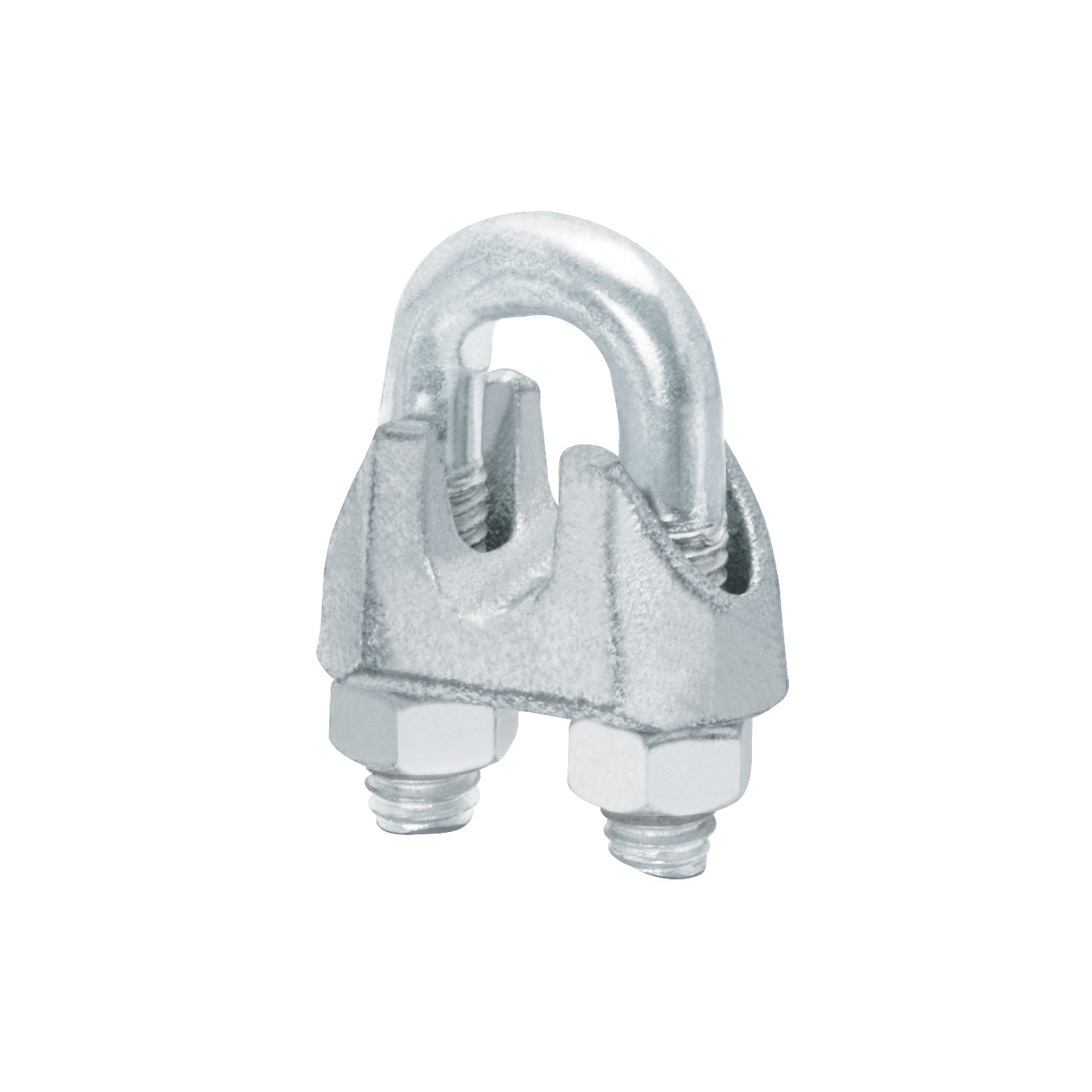 Blíster c/1 nudo (perro) de hierro p/cable de 3/8", FIERO