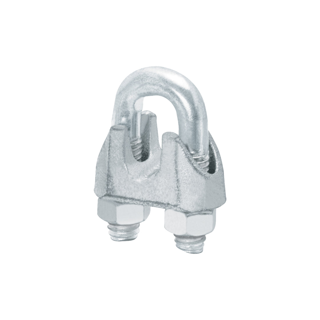 Bolsa c/20 nudos (perros) de hierro p/cable de 3/8", FIERO