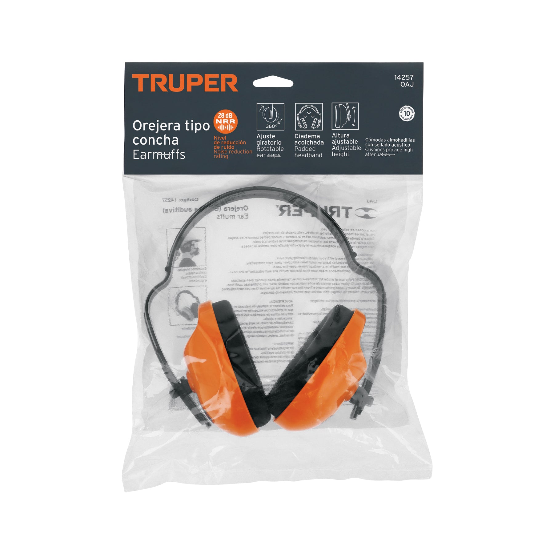 Orejera ajustable, TRUPER