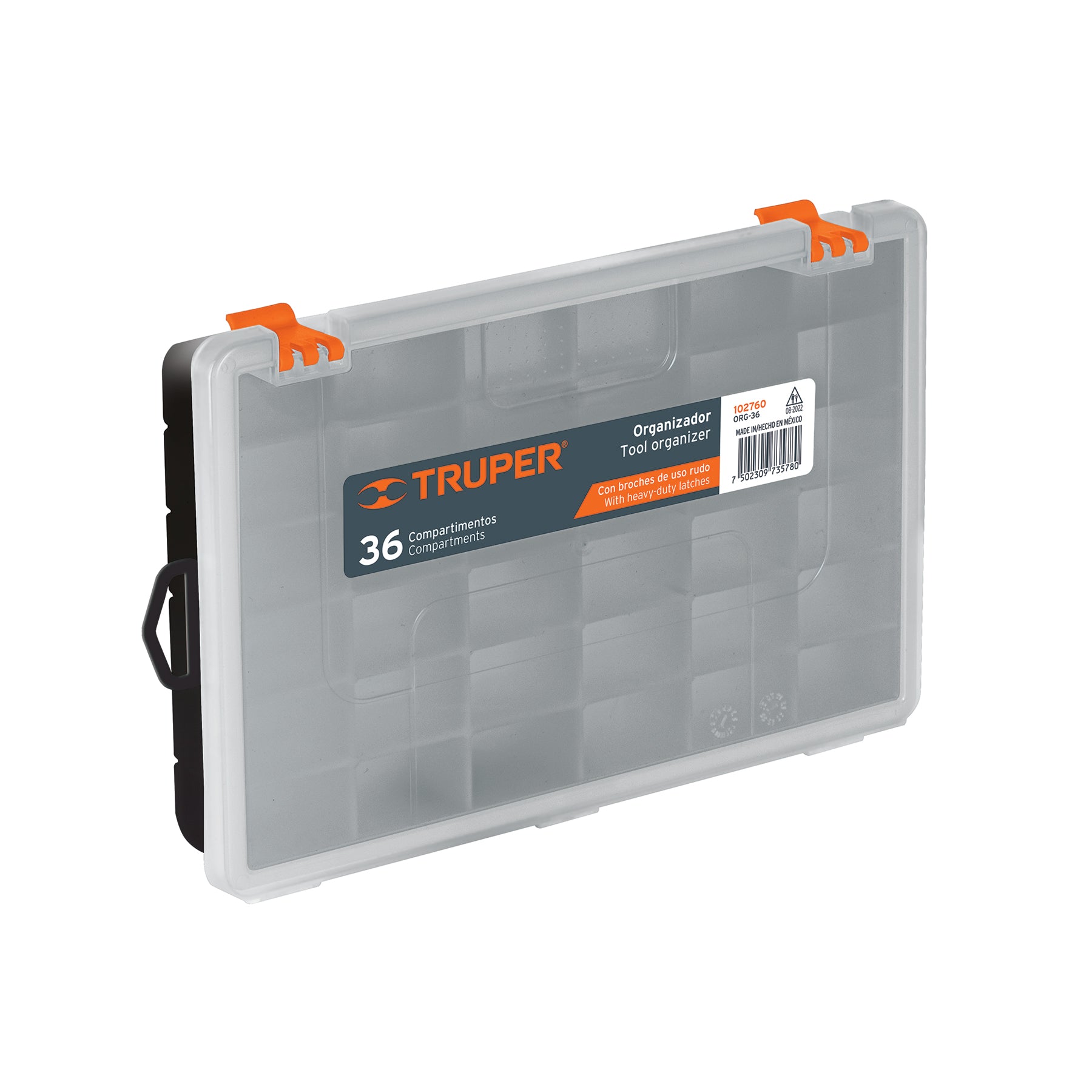 Organizador de 11" con 36 compartimentos, TRUPER