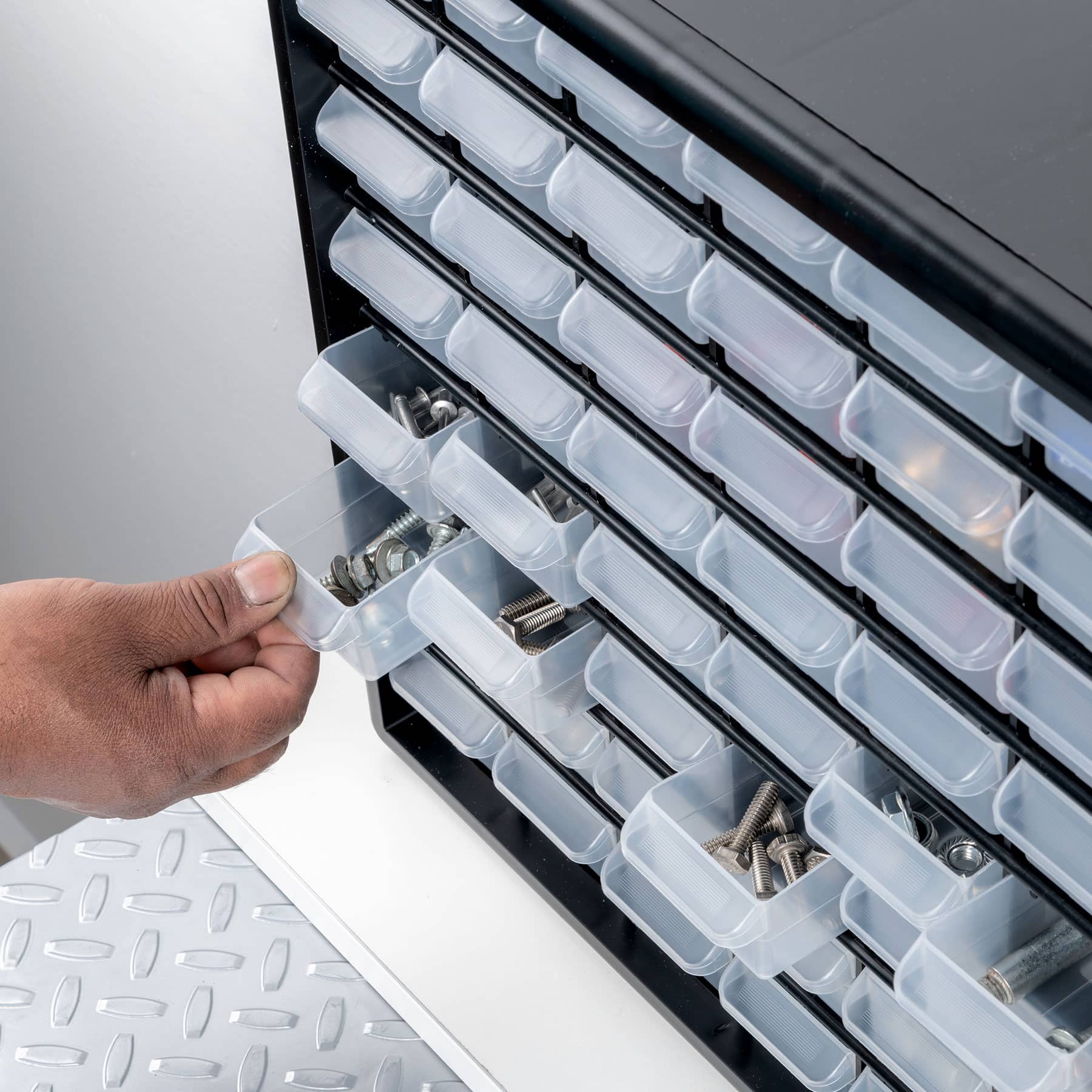 Organizador con 64 gavetas, TRUPER