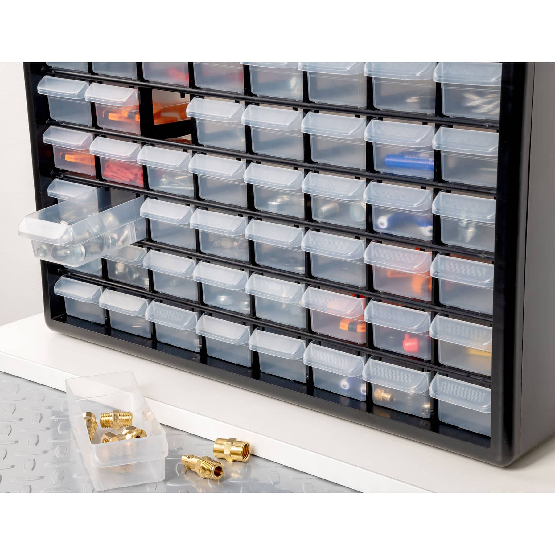 Organizador con 64 gavetas, TRUPER