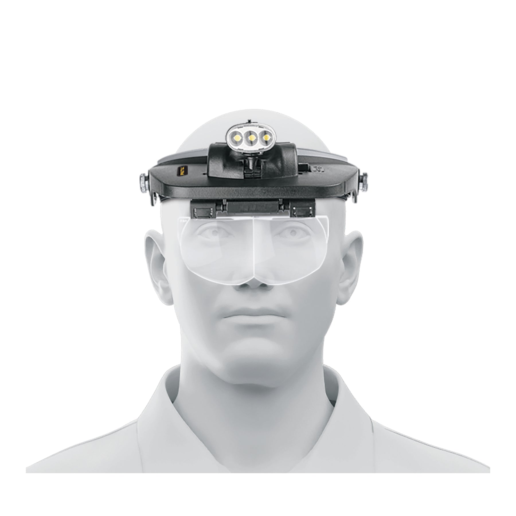 Lupa optovisor de 3 leds, PRETUL