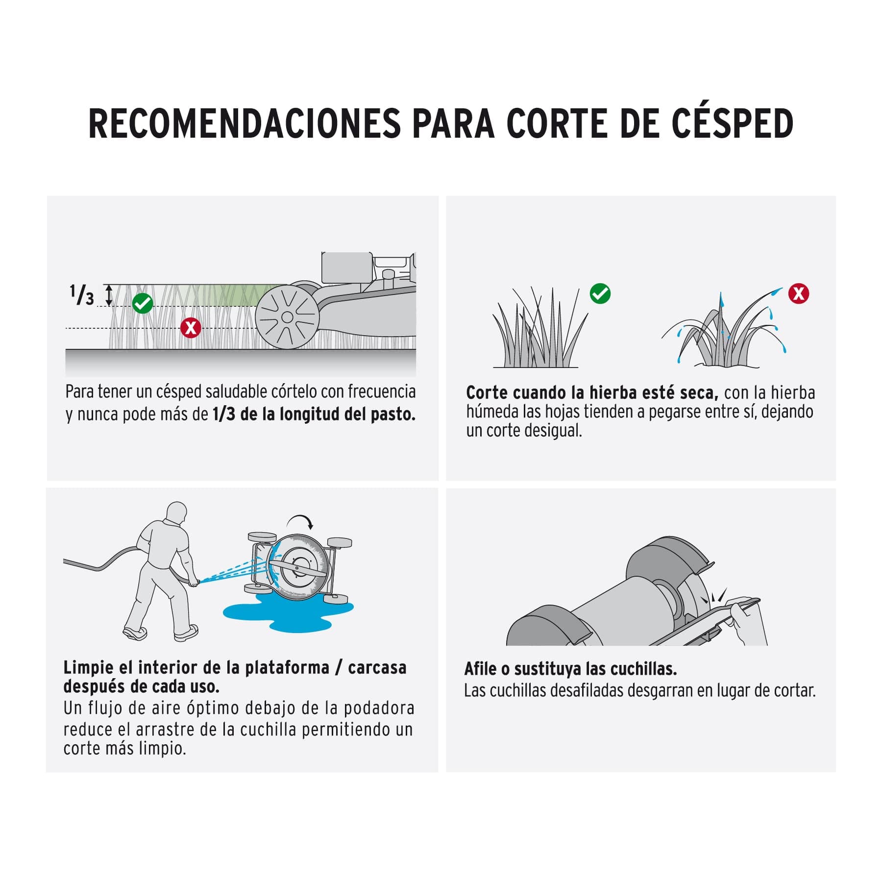 Podadora con motor a gasolina de 3 HP, 16" de corte, PRETUL