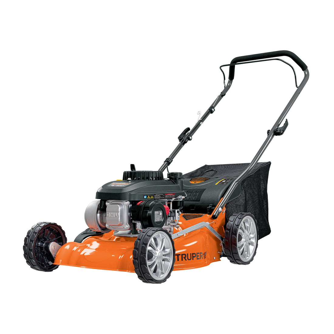Podadora con motor a gasolina de 4 HP, 18" de corte, TRUPER