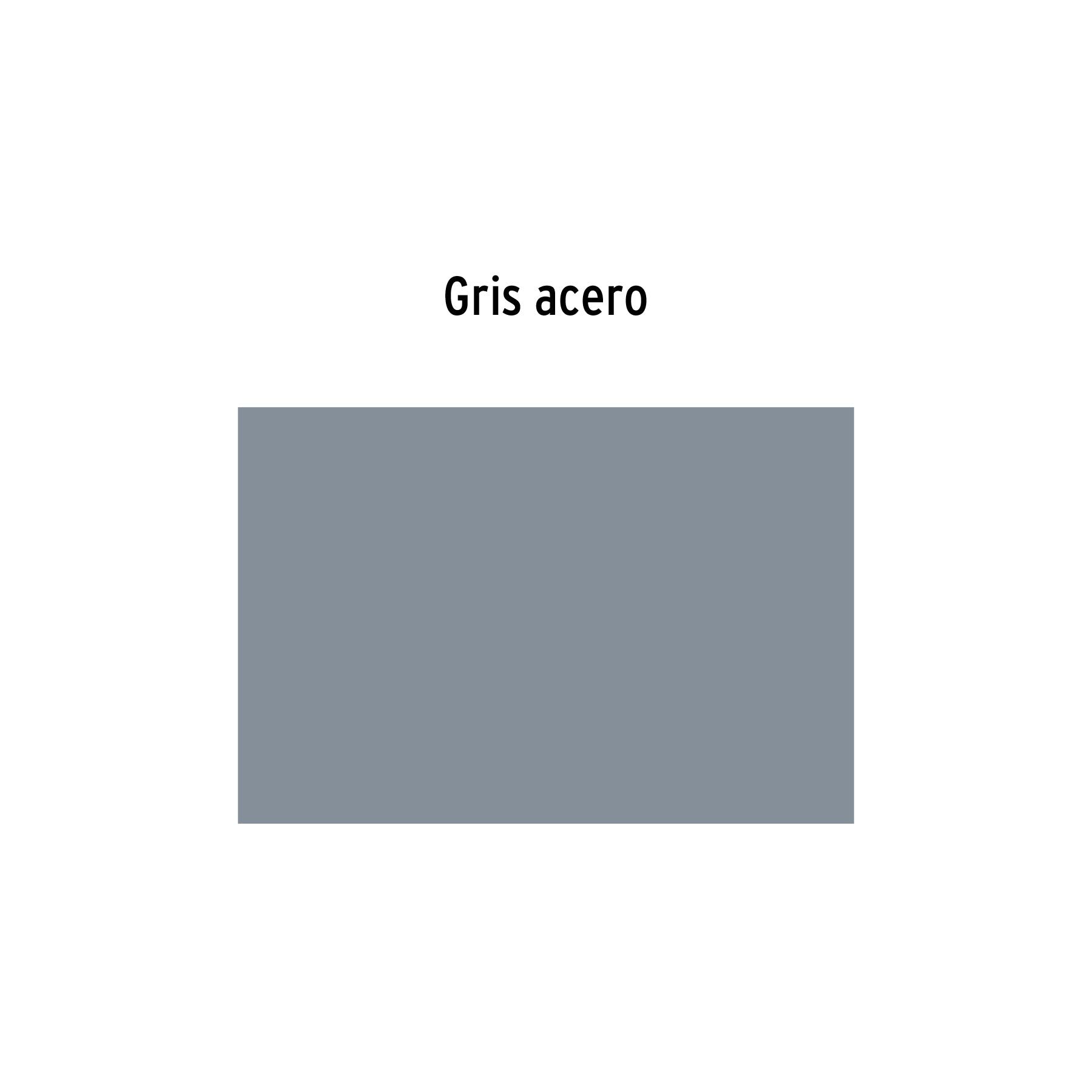 Pintura en aerosol, gris acero, bote tradicional, 400 ml