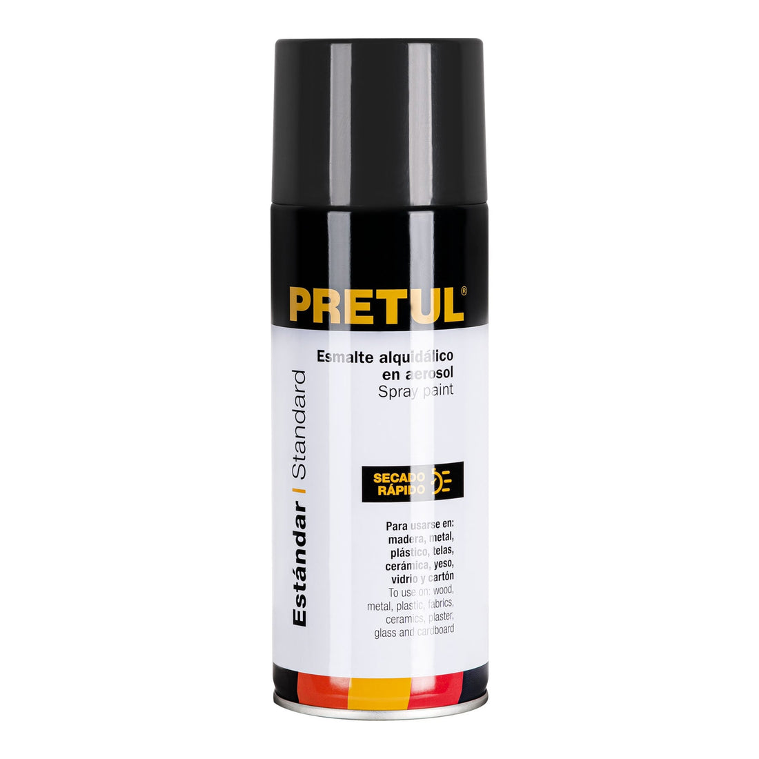 Pintura en aerosol, gris oscuro, 400 ml, PRETUL