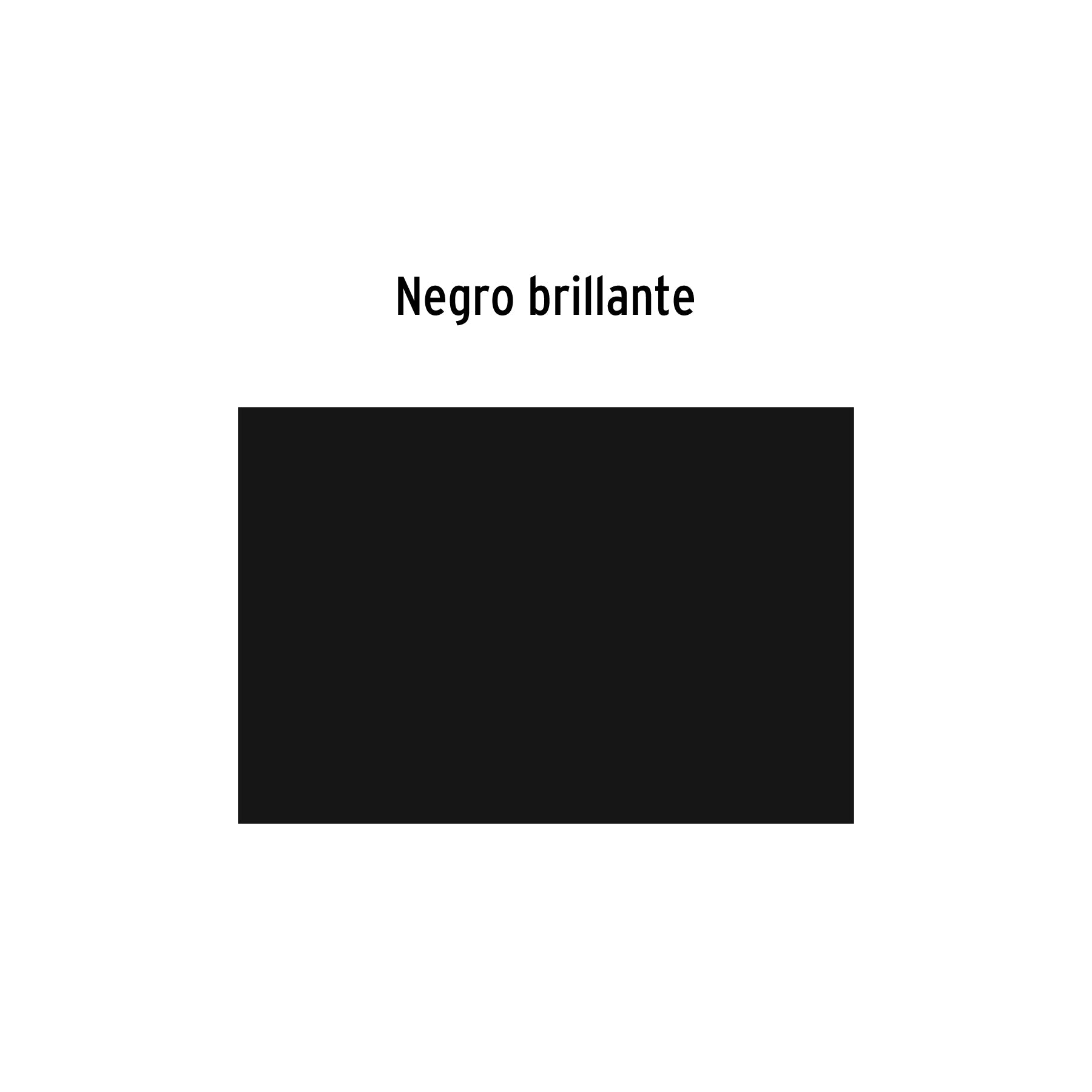 Pintura en aerosol, negro brillante, bote tradicional, 400ml
