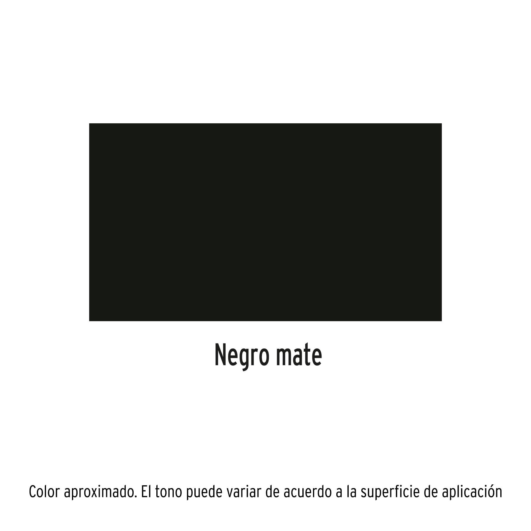Pintura en aerosol, negro mate, 400 ml, PRETUL