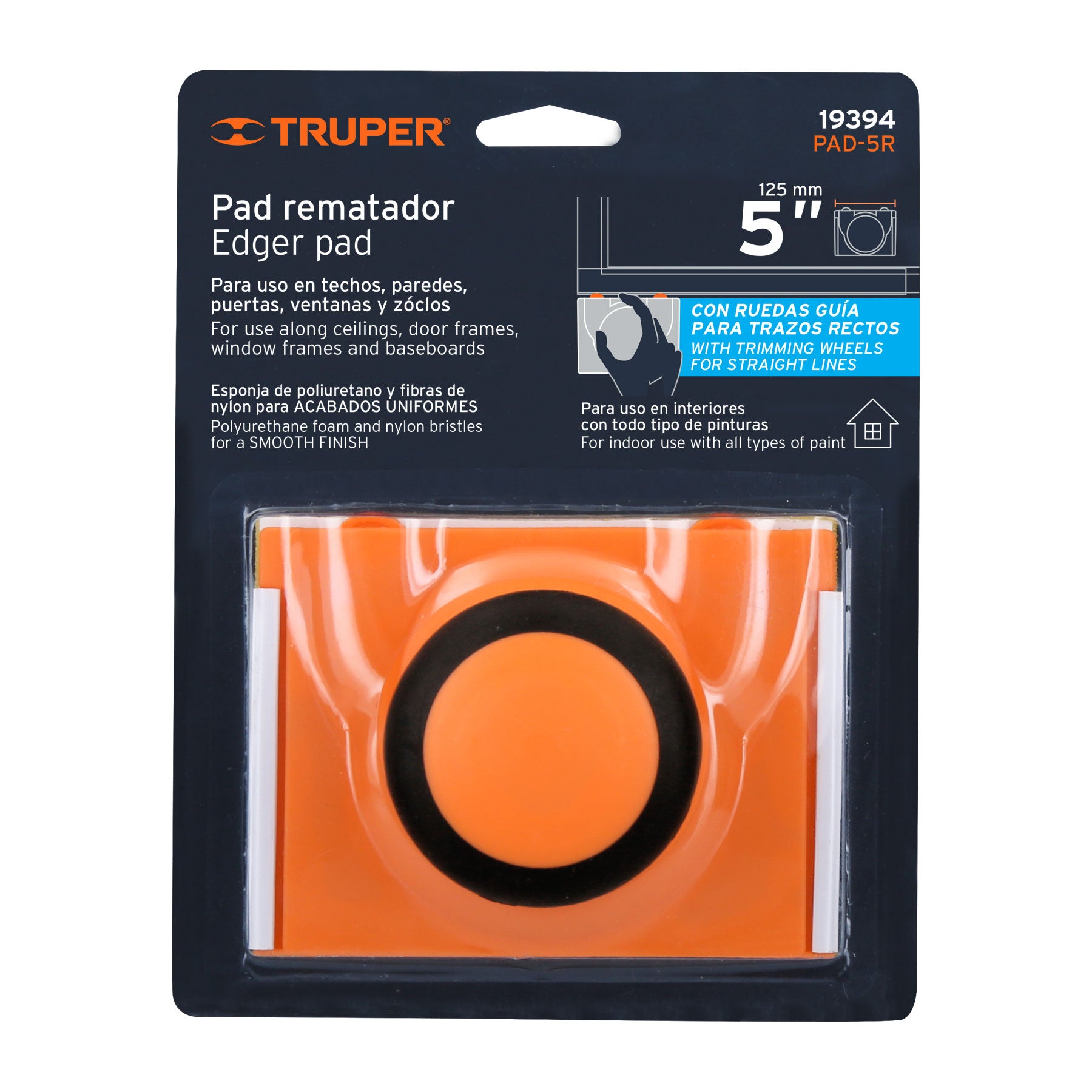Pad rematador 5", TRUPER