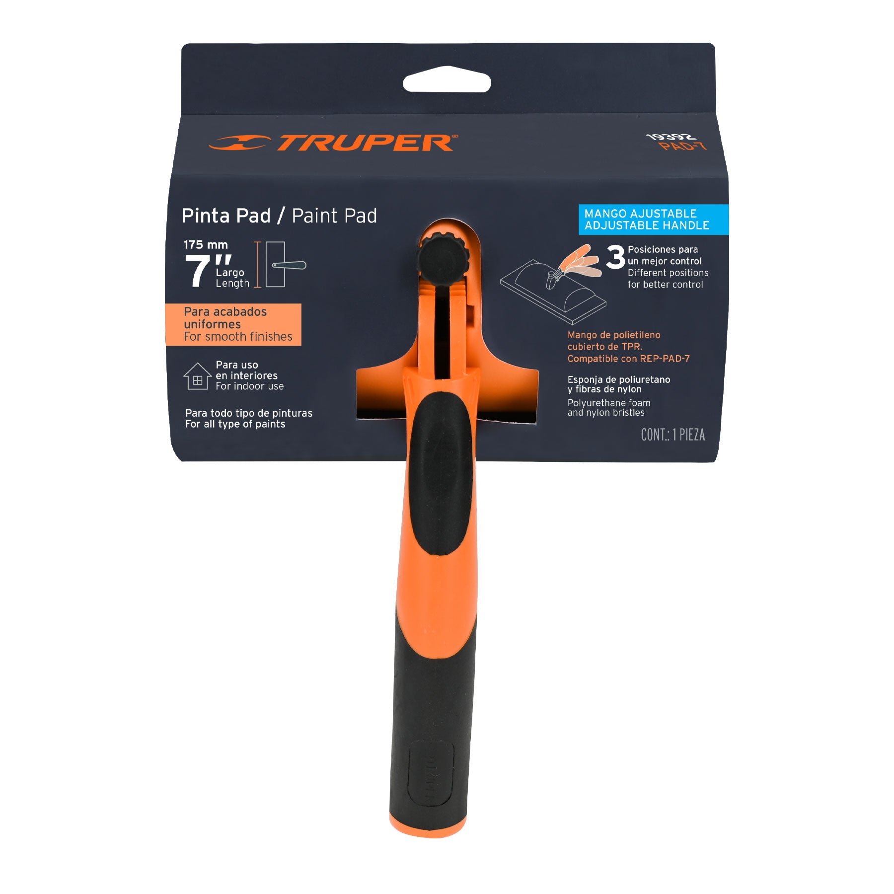 Pinta pad 7", TRUPER