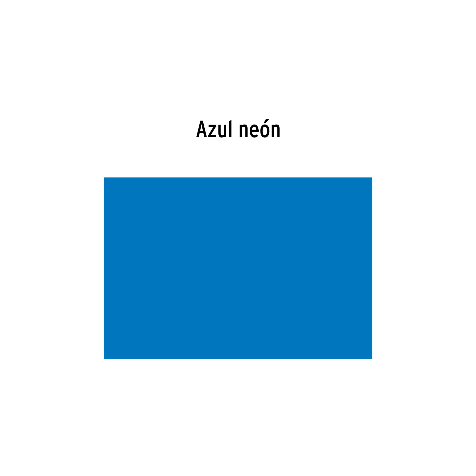 Pintura en aerosol, azul neón, bote tradicional, 400 ml