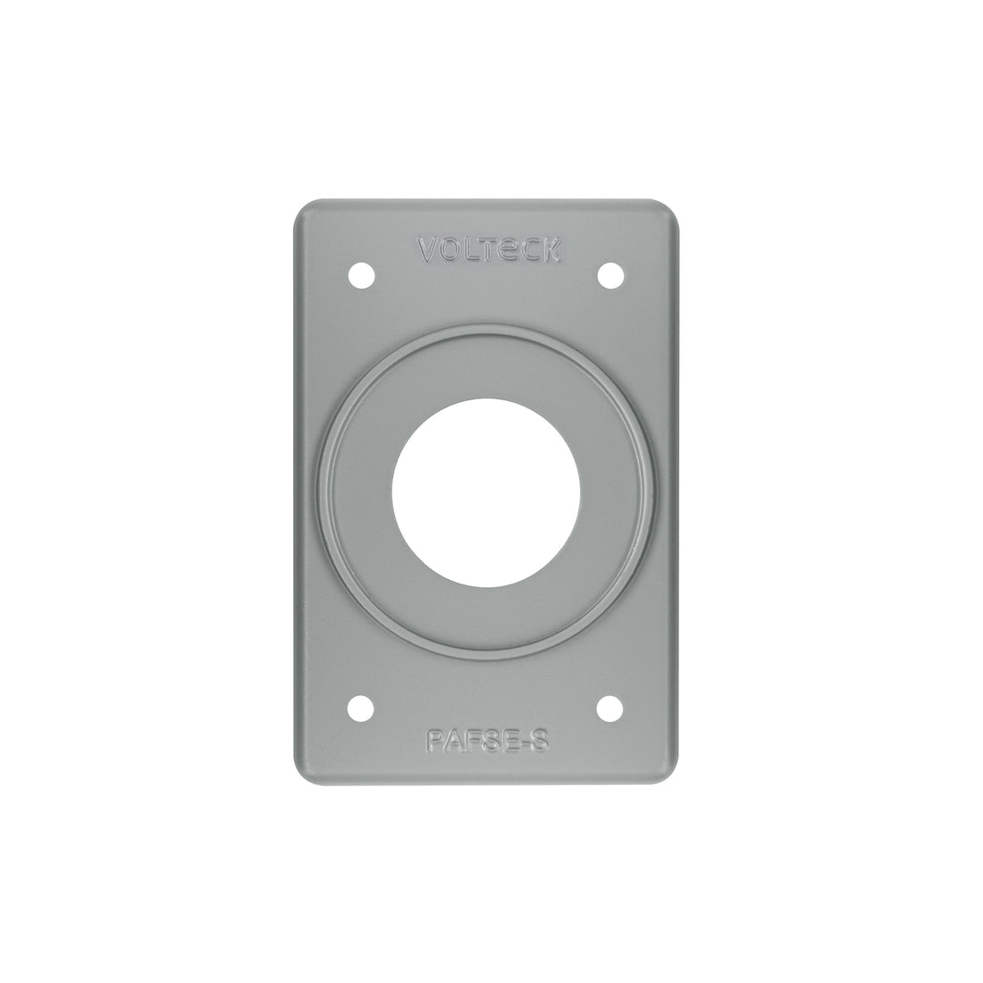 Placa para intemperie tipo FS, sencilla, de sobreponer