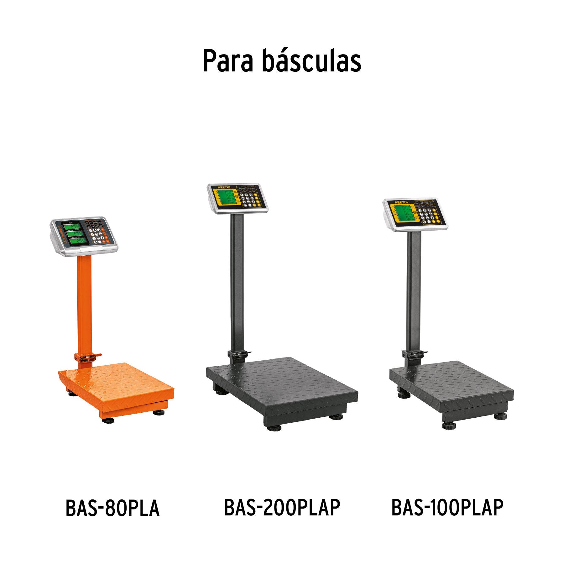 Pata ajustable para báscula electrónica de plataforma,10 mm
