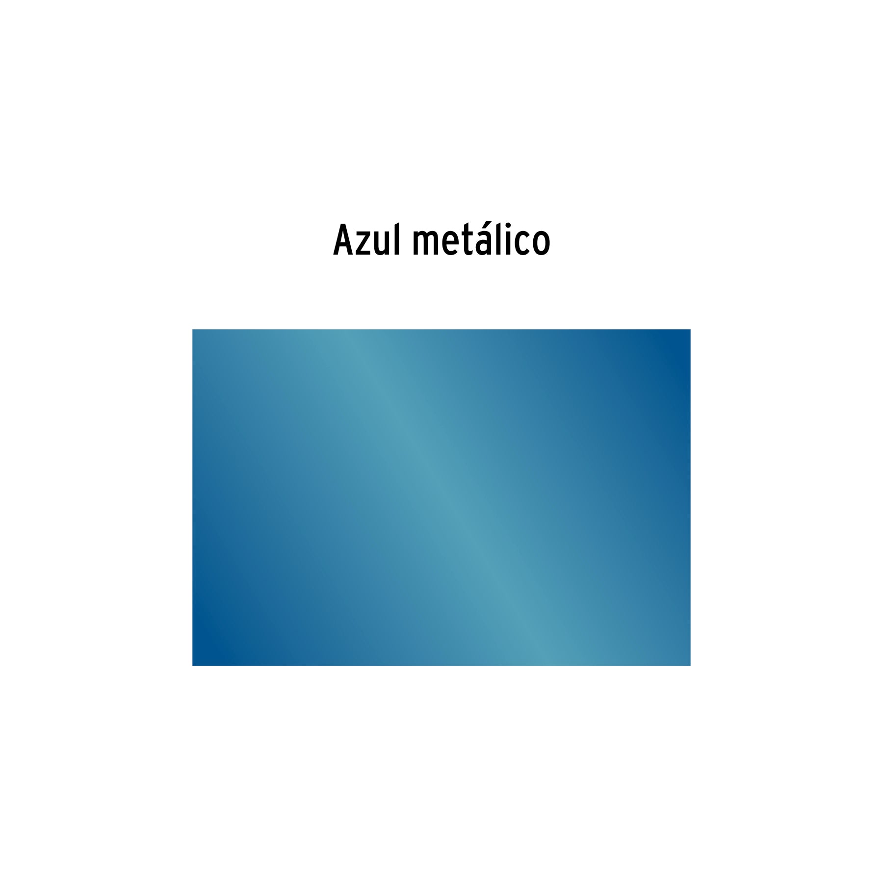 Pintura en aerosol, azul metálico, bote tradicional, 400 ml