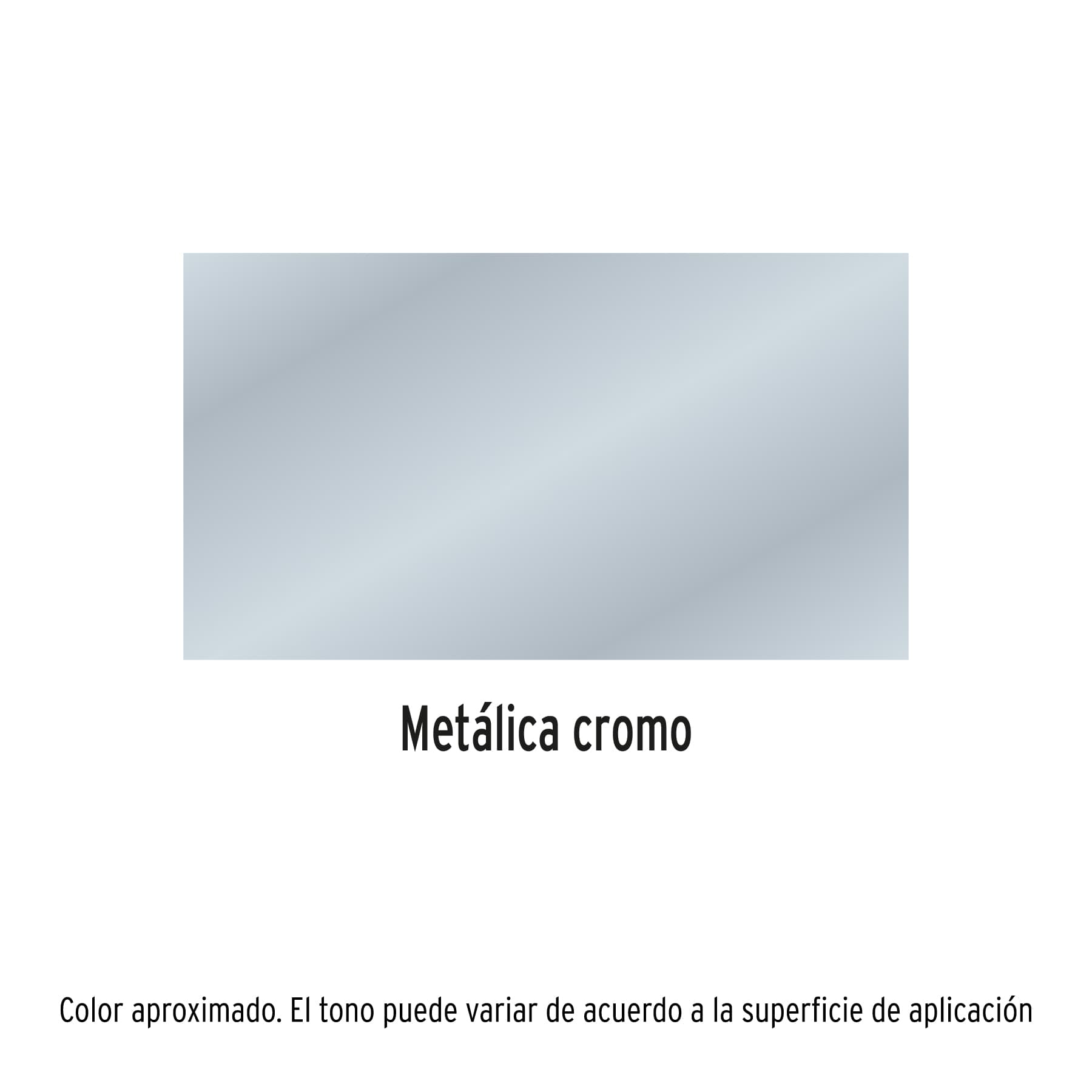 Pintura en aerosol metálica, cromo, 400 ml, PRETUL
