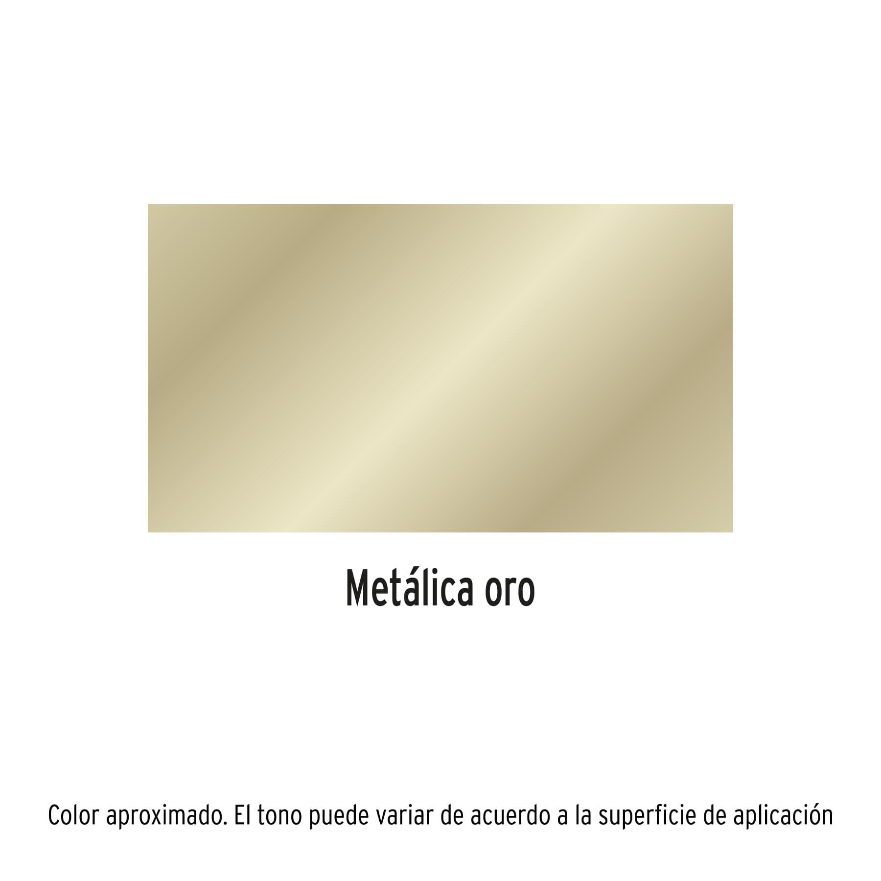 Pintura en aerosol, metálica, oro, 400 ml, PRETUL