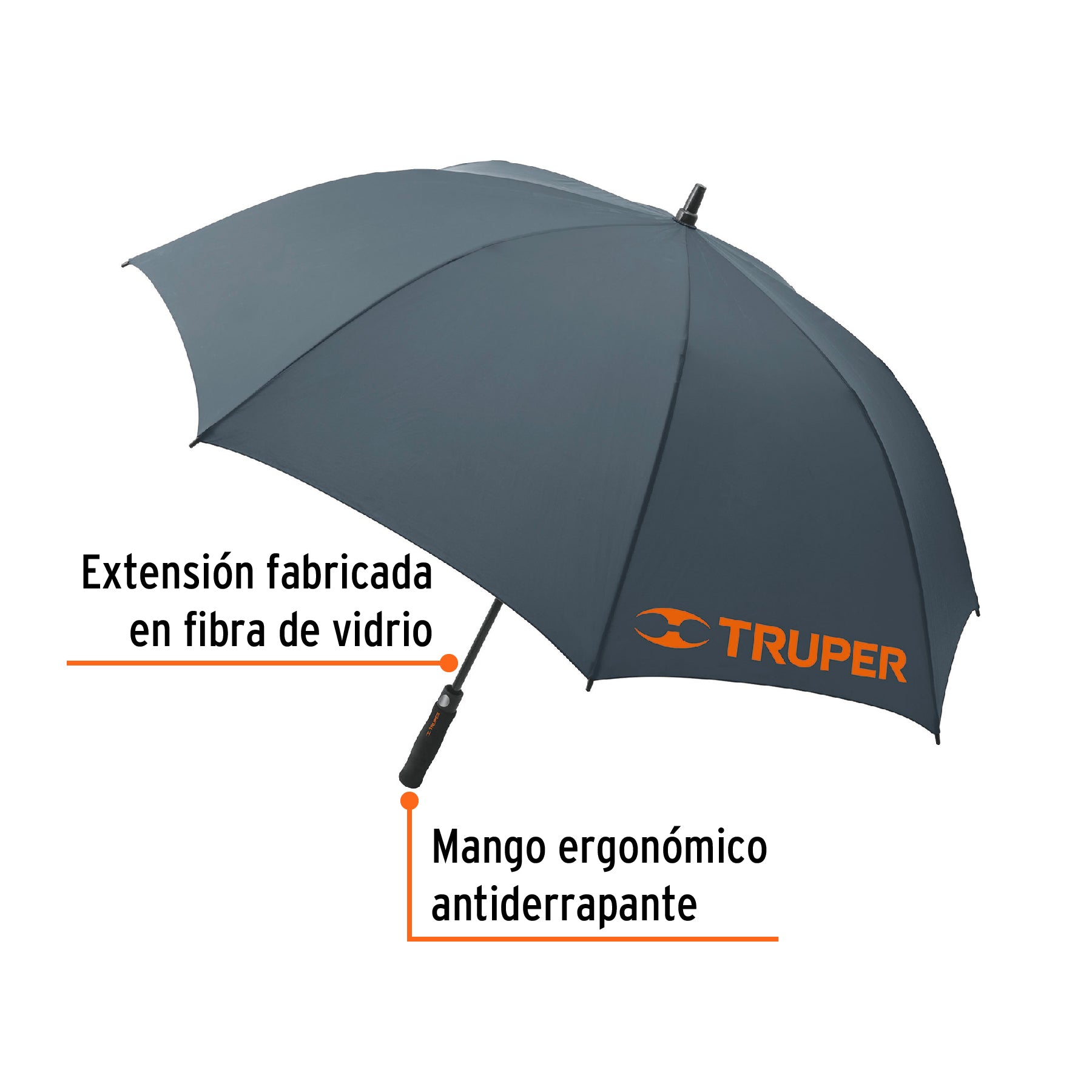 Paraguas de 135 cm, TRUPER