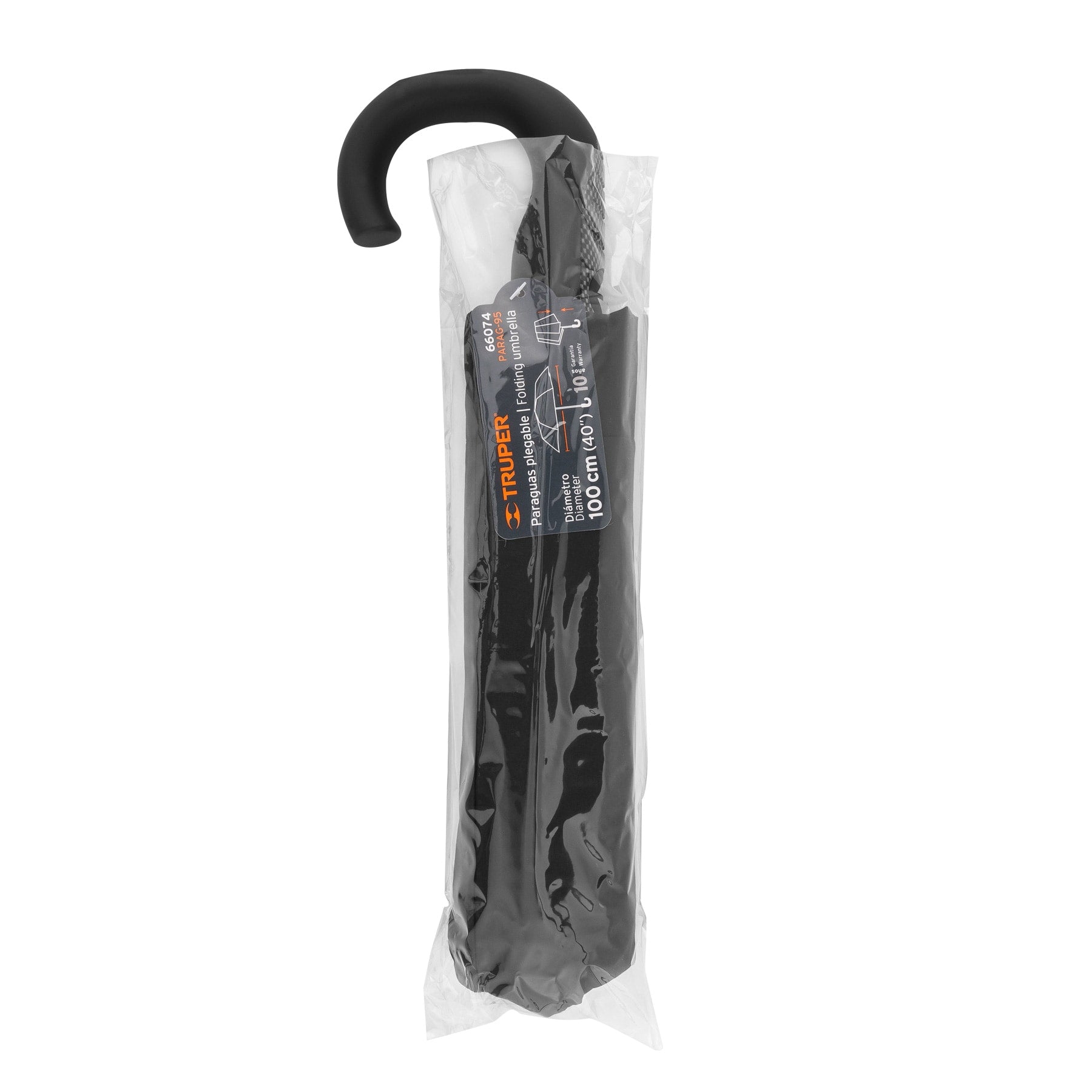Paraguas compacto de 100 cm, TRUPER