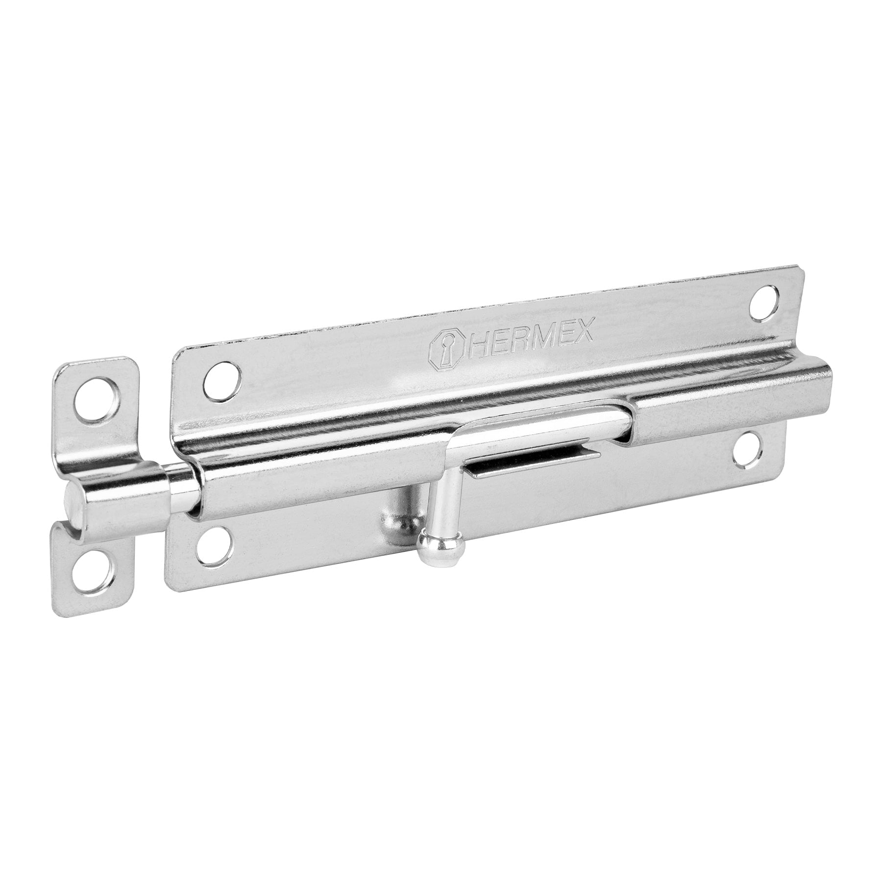Pasador de barril de acero cromo 6", HERMEX
