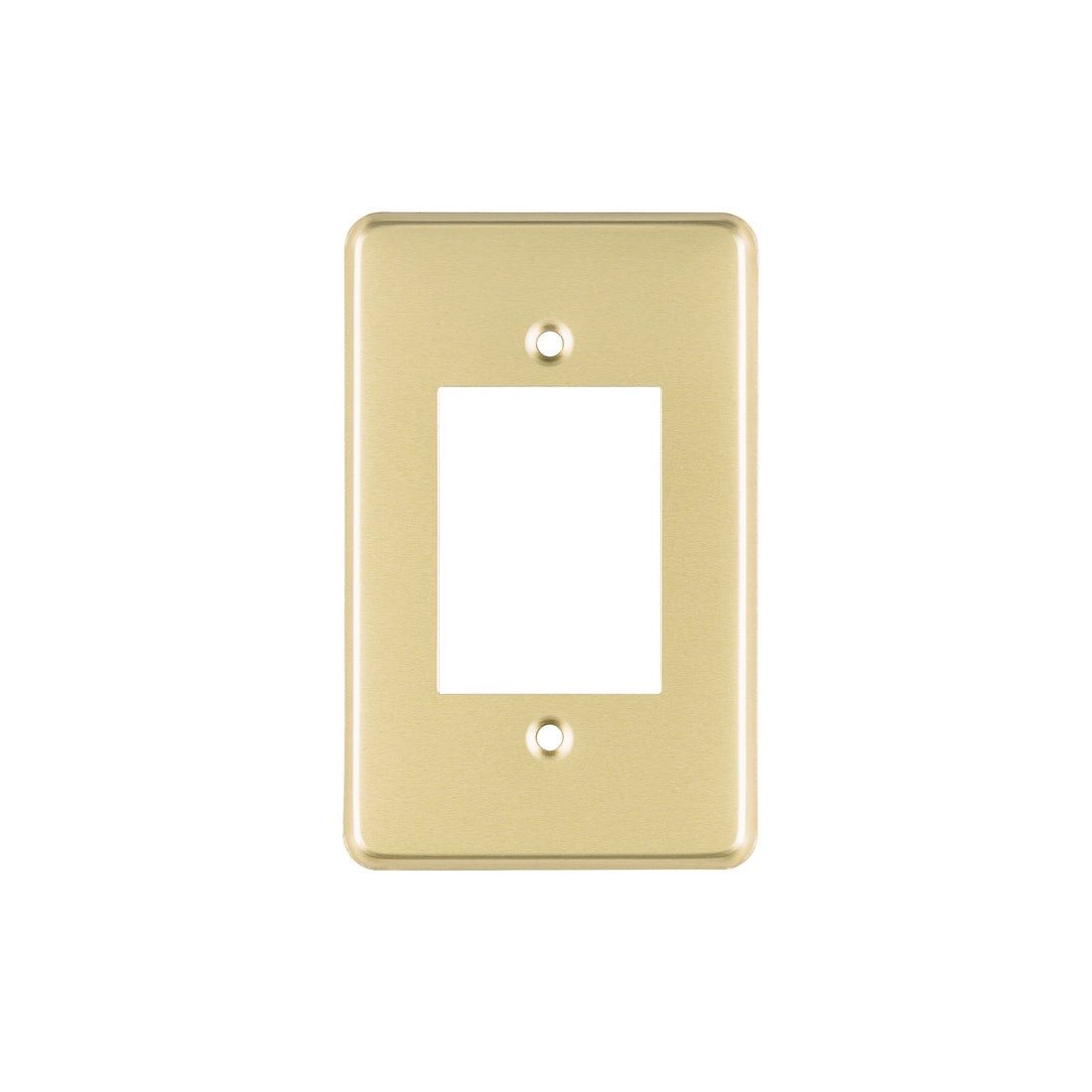 Placa 3 módulos, de aluminio, línea Económica, VOLTECK
