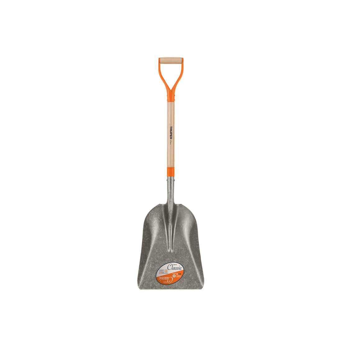 Pala carbonera Classic, puño "Y", TRUPER