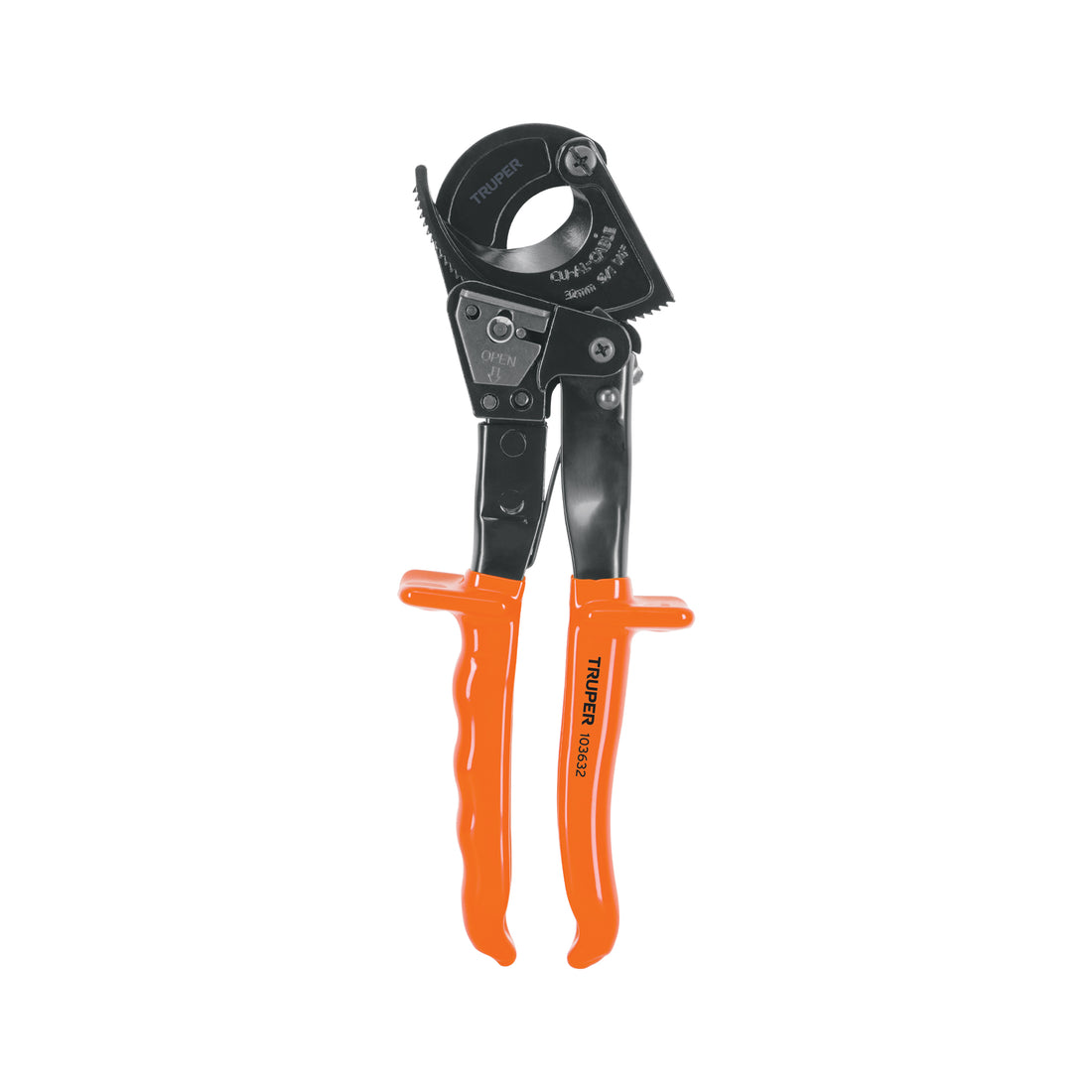 Pinzas cortacable de trinquete 10", TRUPER EXPERT
