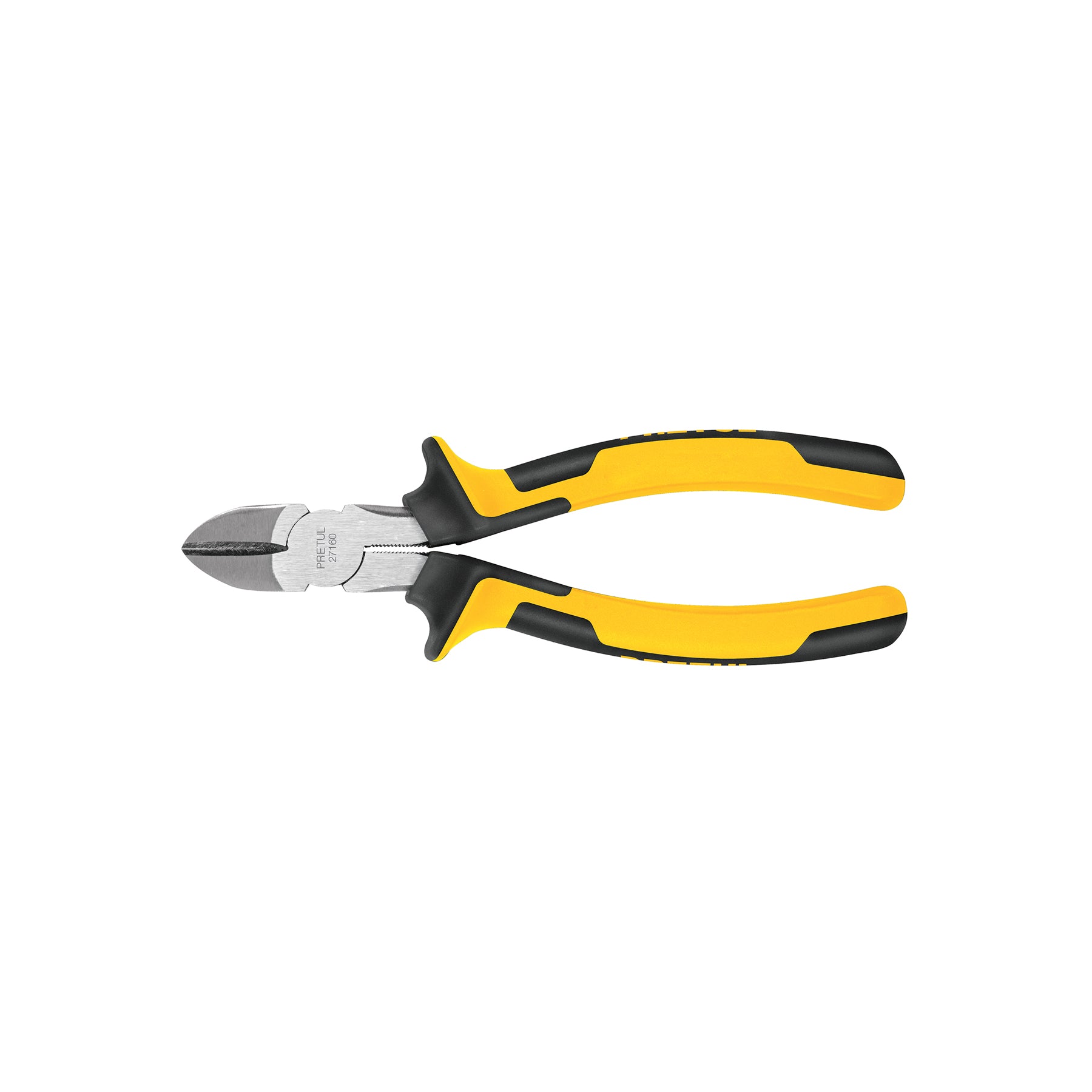Pinza de corte diagonal 8" mango Comfort Grip, PRETUL