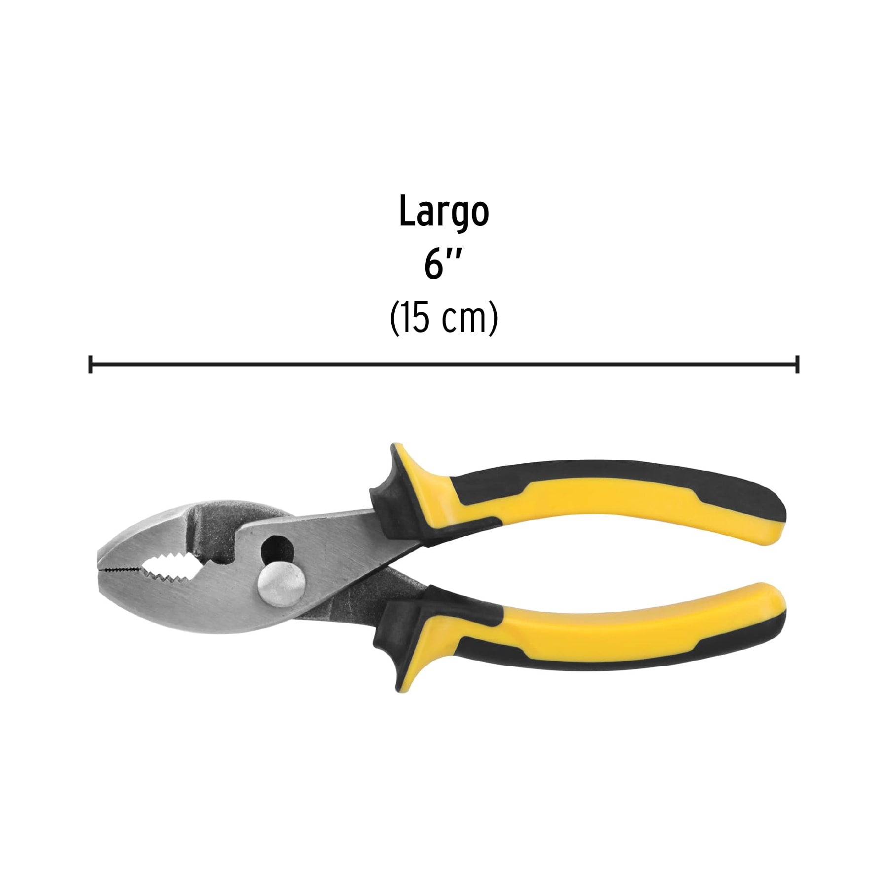 Pinza de chofer 6" mango Comfort Grip, PRETUL