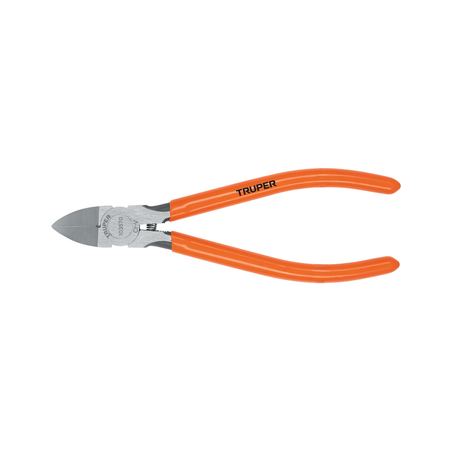 Pinza de corte al ras 6" mango de PVC, TRUPER