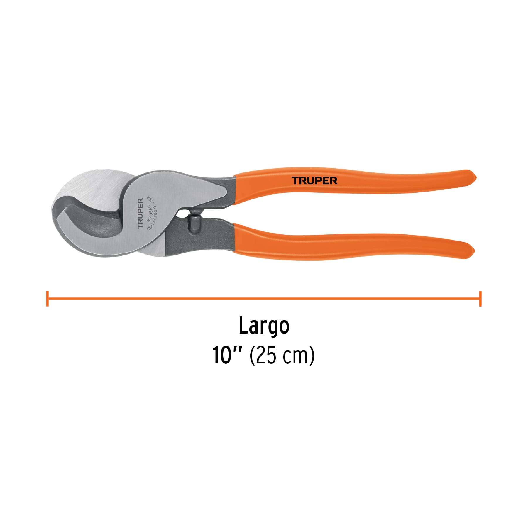 Pinza cortador multicable 10", TRUPER