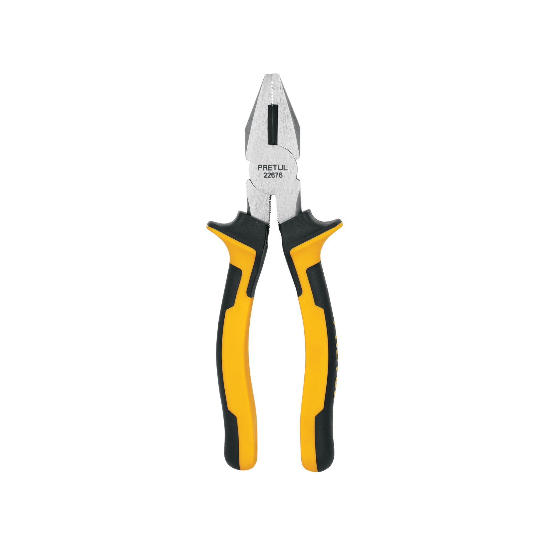 Pinza para electricista 7" mango Comfort Grip, PRETUL