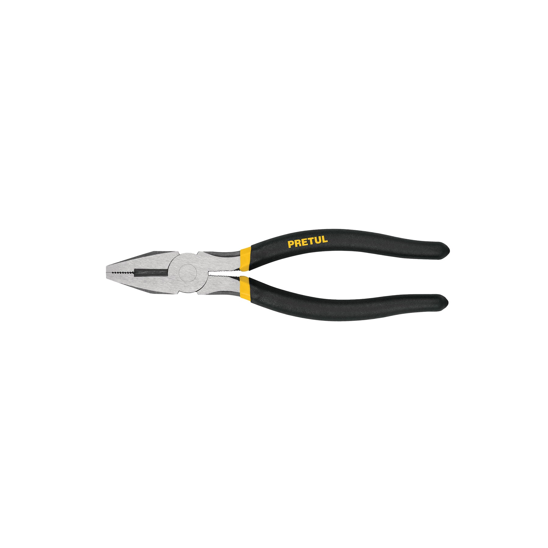 Pinza para electricista 8" mango de vinil, a granel, PRETUL