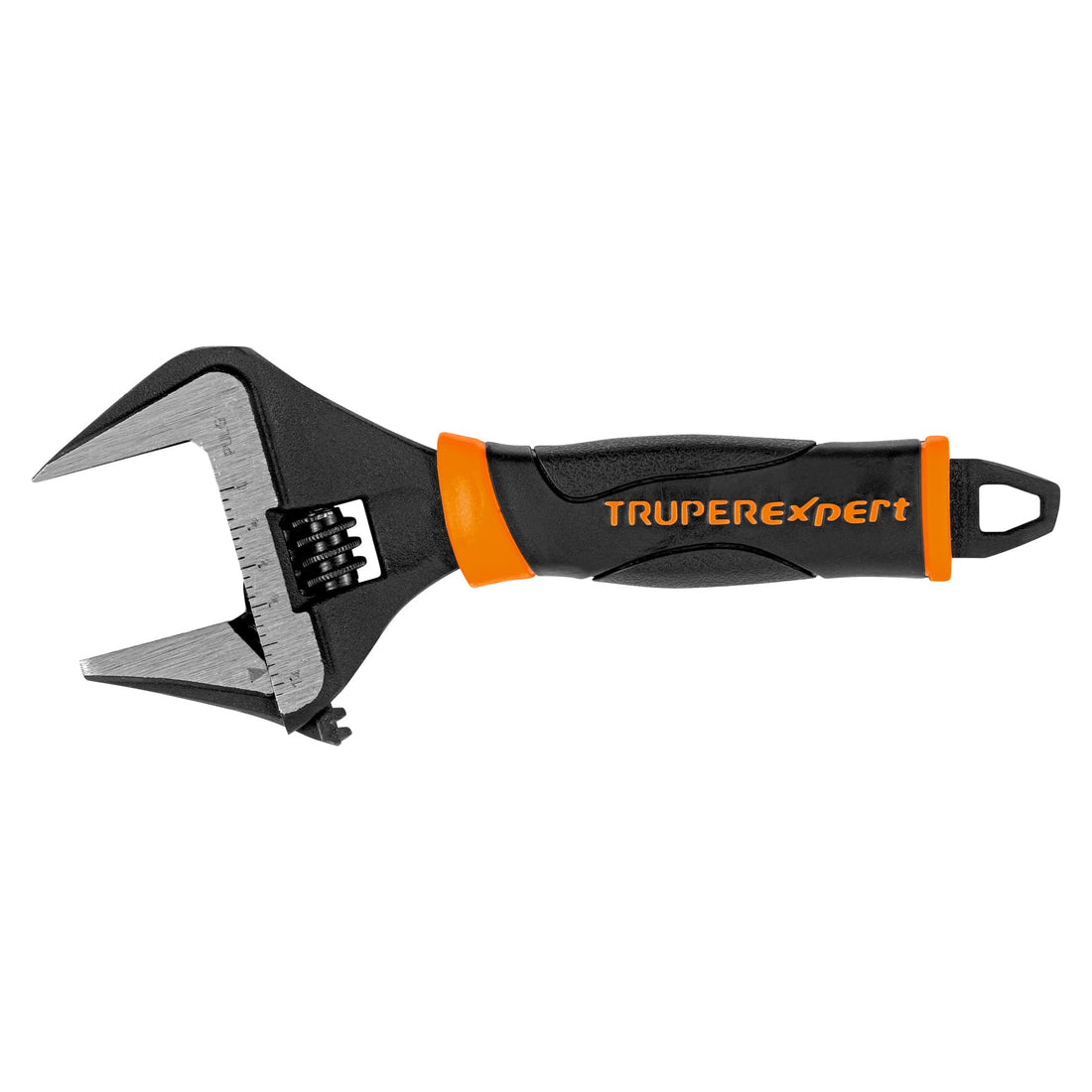 Llave ajustable (perico) 6" boca ancha Comfort Grip, EXPERT