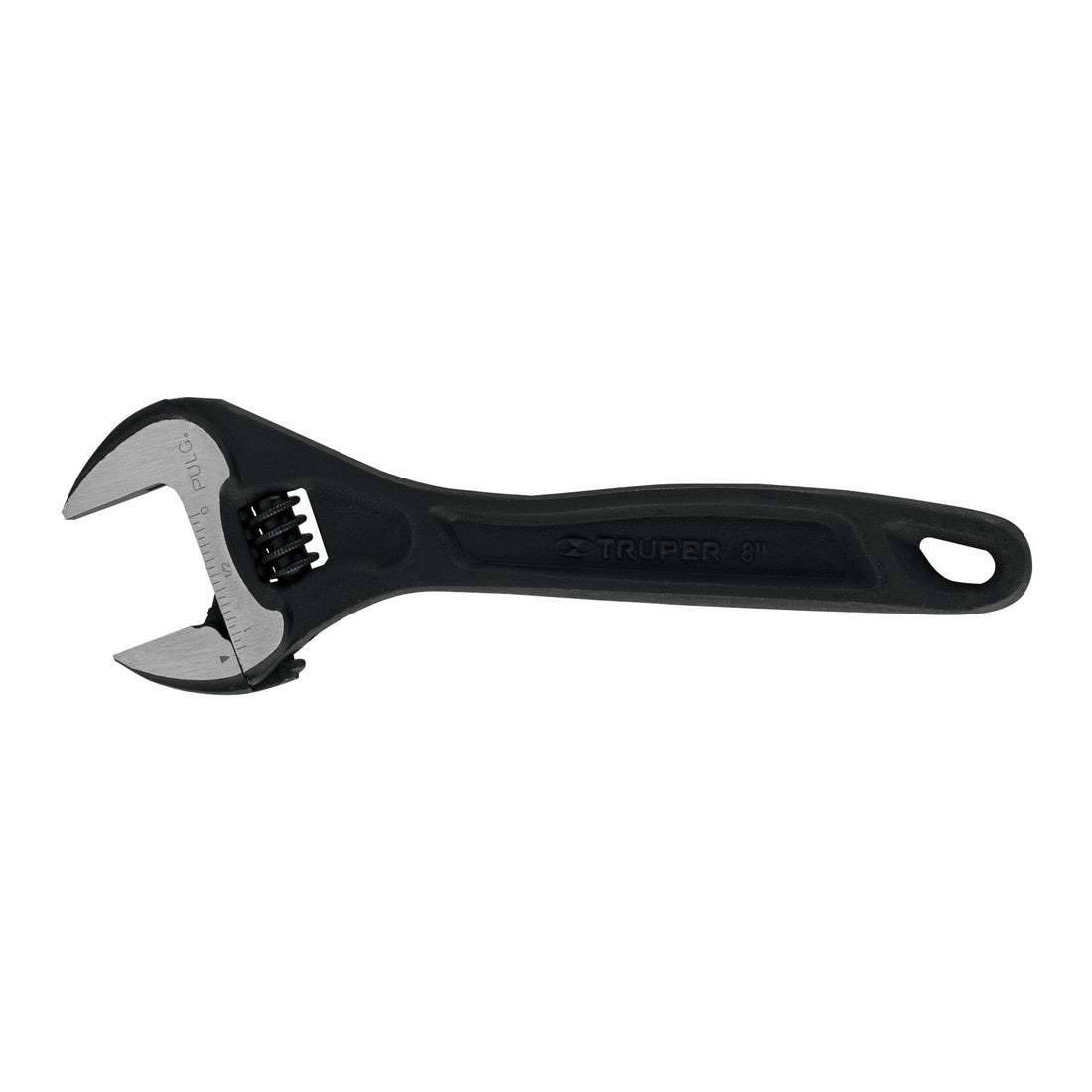 Llave ajustable (perico) 8" profesional pavonada, EXPERT